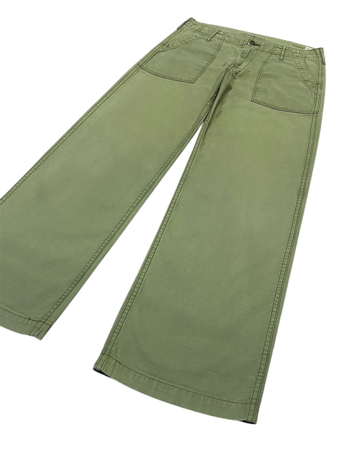 Orslow Vintage OrSlow Baker Pants Wide Leg Pants Size US 32 / EU 48 - 18 Thumbnail