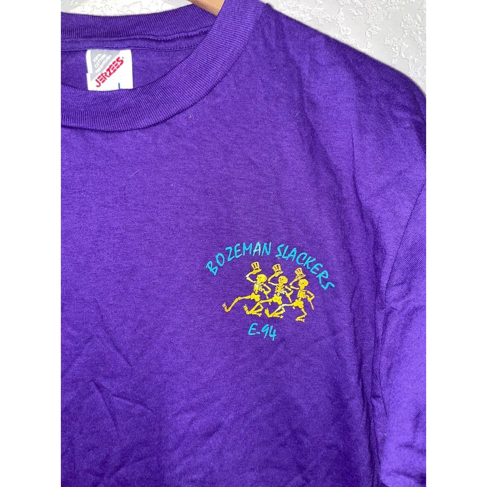 Jerzees Vintage Bozeman Slackers Shirt E-94 Medschool Ski Science L Size US L / EU 52-54 / 3 - 2 Thumbnail