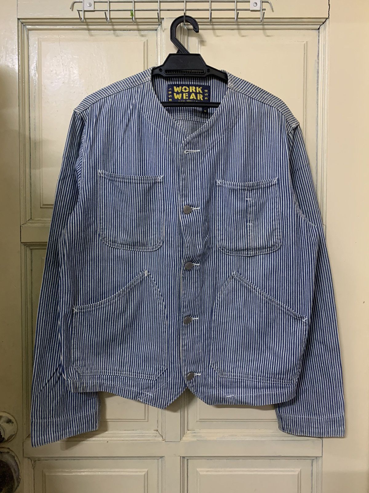 Blue Blue Japan 💥Vintage Japanese Work Wear Sun Valley Jacket Size US M / EU 48-50 / 2 - 4 Thumbnail