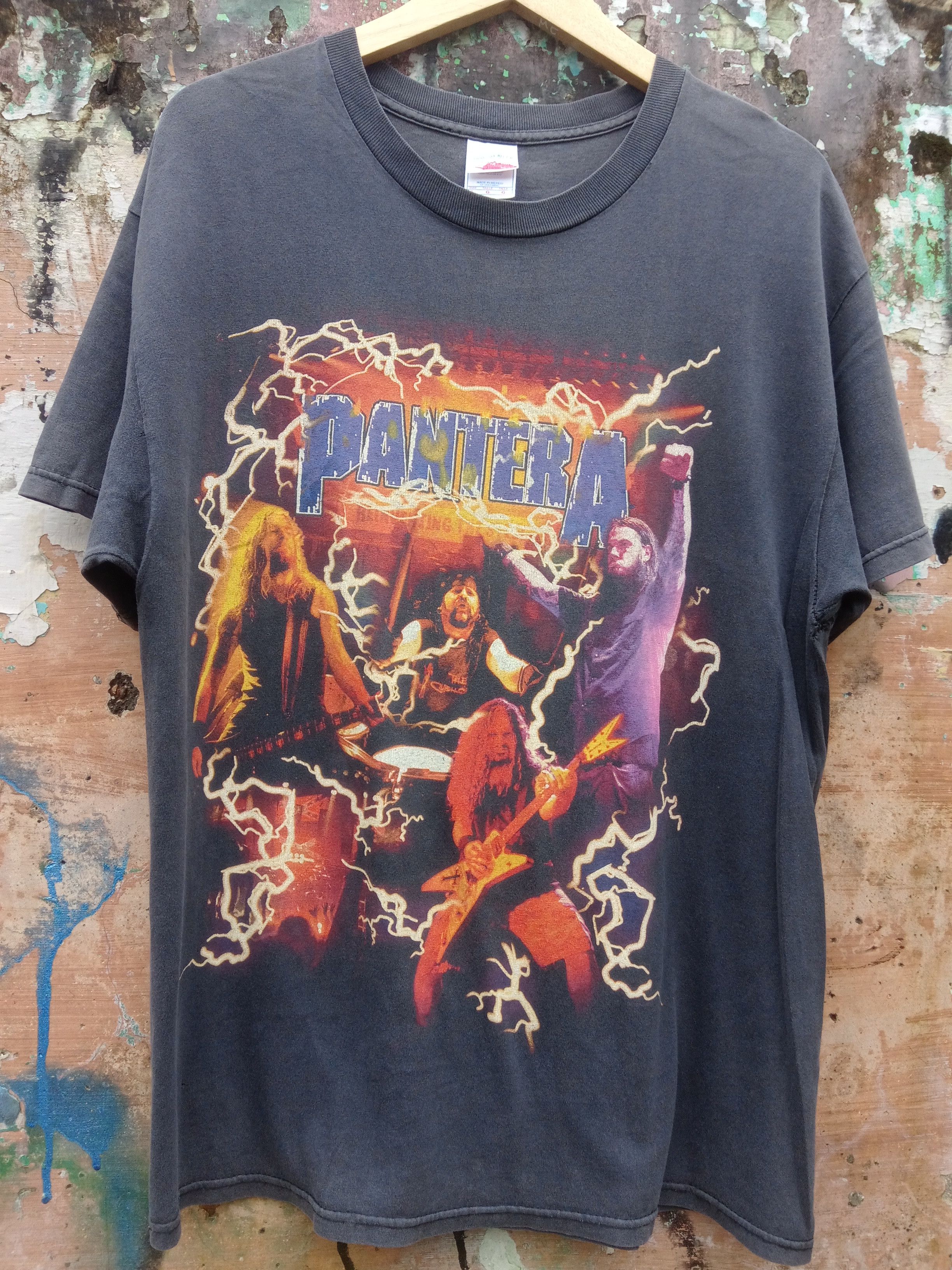 Band Tees Vintage PANTERA tour tee Size US L / EU 52-54 / 3 - 1 Thumbnail