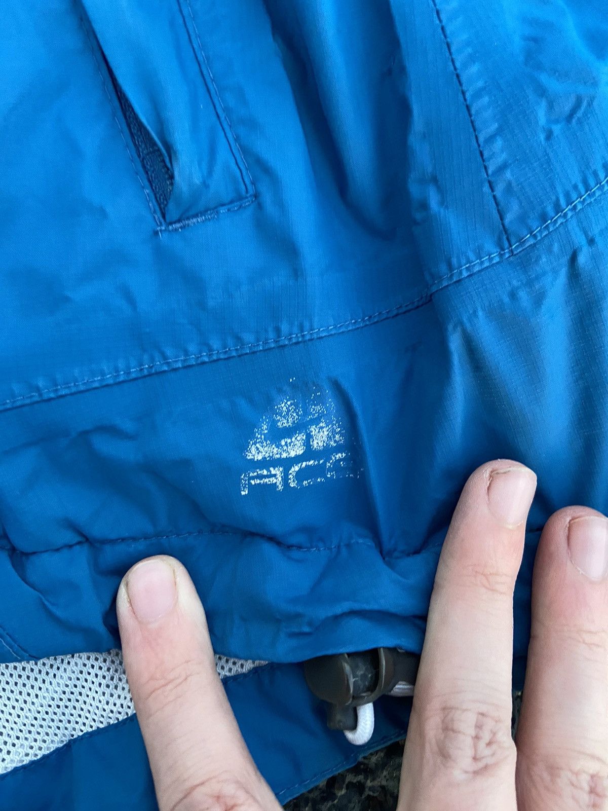 Nike Crazy Vintage Y2K Nike ACG Blue Windbreaker Zip Up Anorak Size US M / EU 48-50 / 2 - 3 Thumbnail