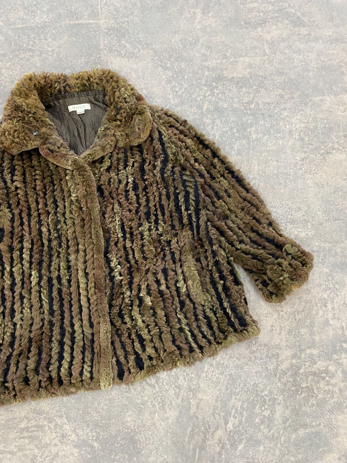 Furla VINTAGE REAL RABBIT FUR OUTERWEAR JACKET not MINK SABLE Size M / US 6-8 / IT 42-44 - 2 Thumbnail