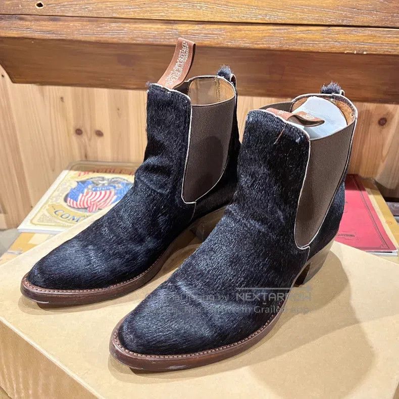 RRL Ralph Lauren RRL Ralph Lauren Horsehair Chelsea Boots Size US 8 / EU 41 - 3 Thumbnail