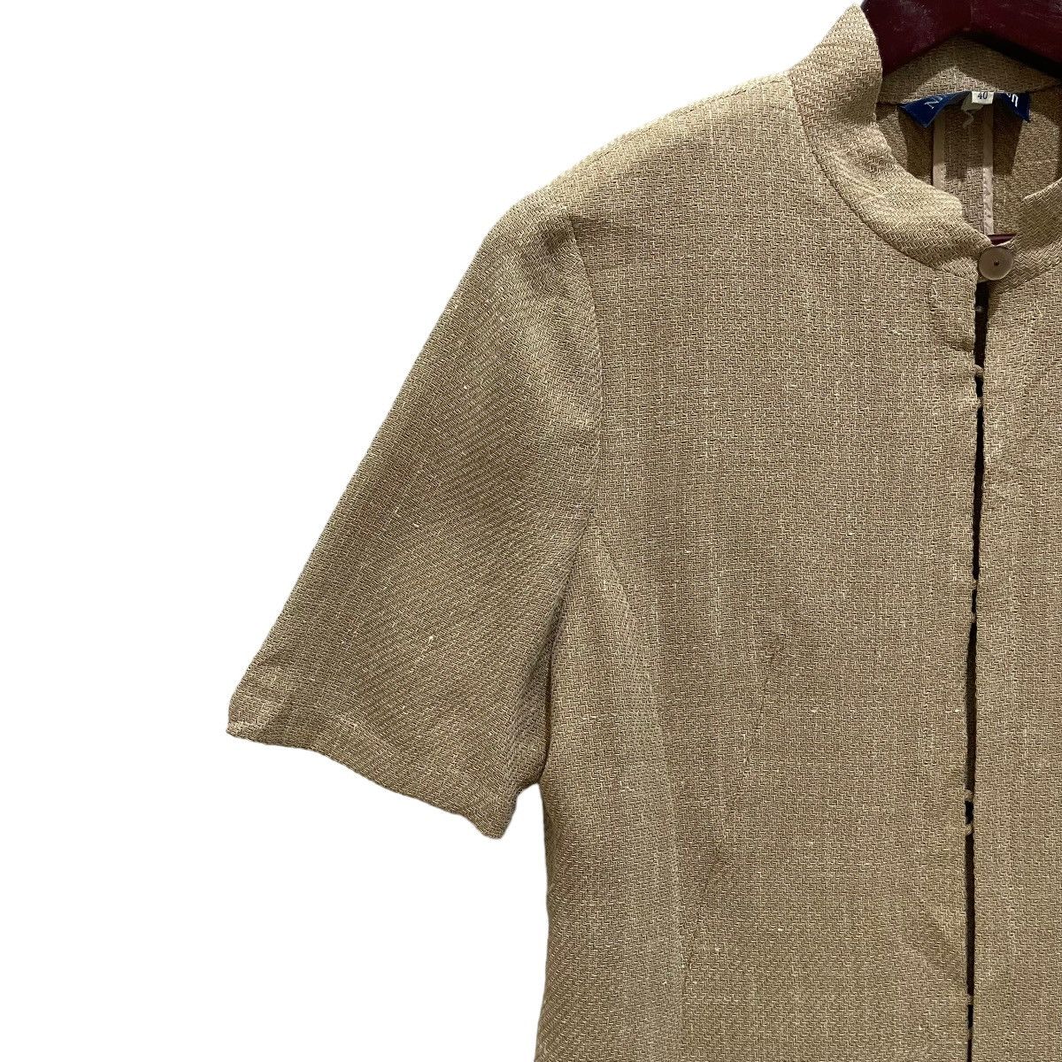 Cerruti 1881 × Vintage Vintage Nino Cerruti Made in Japan Linen Short Sleeve Shirt Size US M / EU 48-50 / 2 - 4 Thumbnail