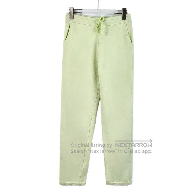 Loro Piana Loro Piana size M Yellow Cotton Drawstring Casual Trousers Size 23" - 1 Thumbnail