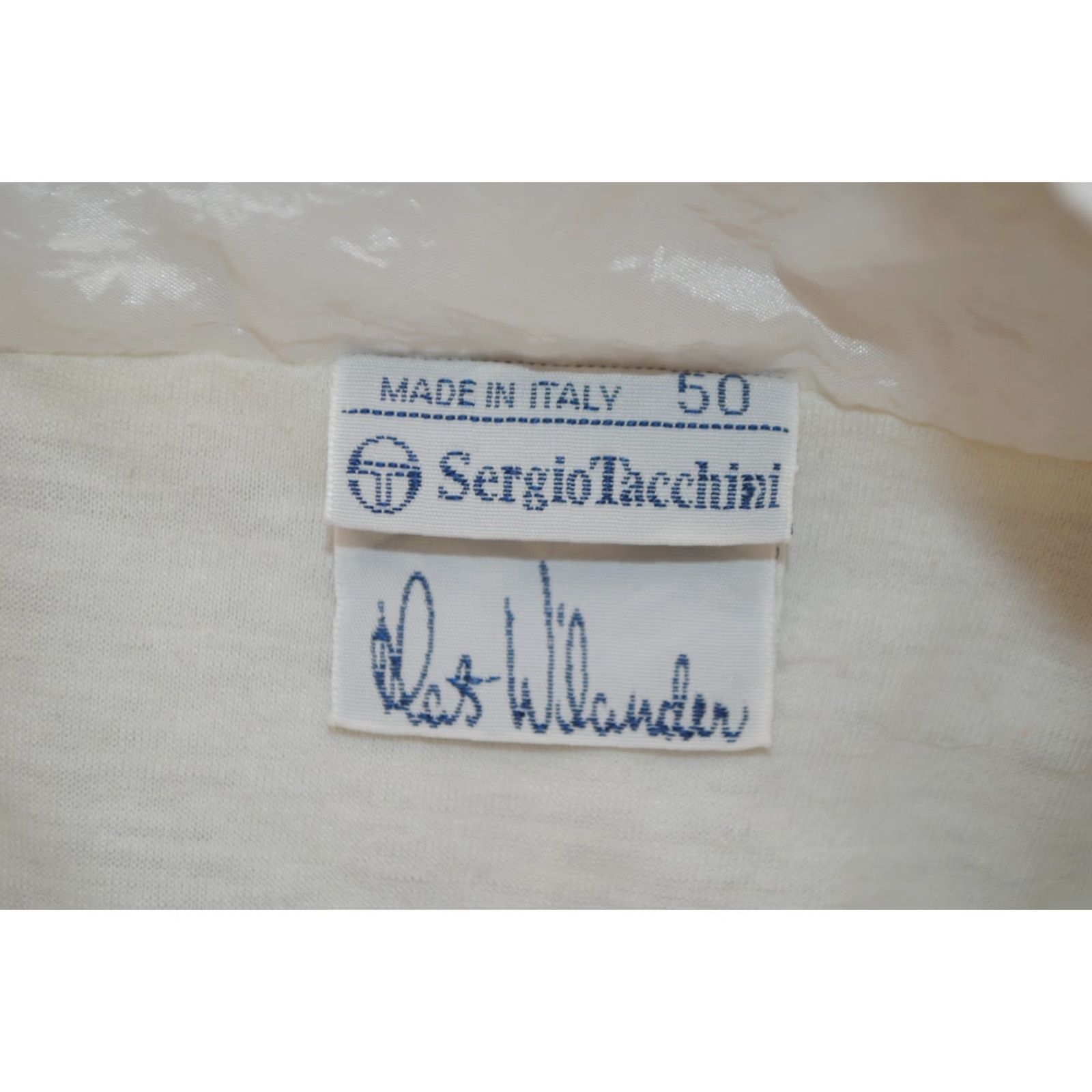 Sergio Tacchini Sergio Tacchini 80's Vintage Willander Tennis Tracksuit Top Jacket Size 50 Retro Jacket Men XL White Retro Size 50R - 5 Thumbnail