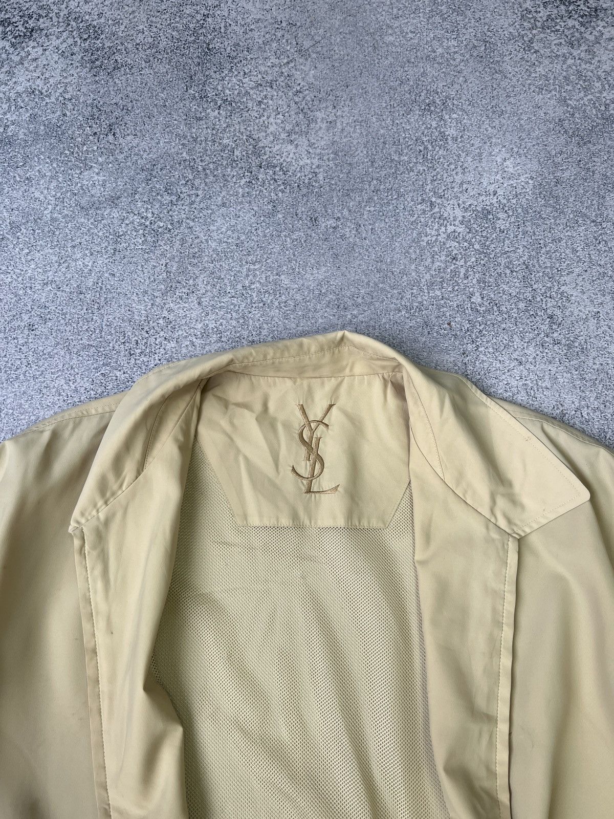 Vintage × Yves Saint Laurent Vintage YSL Yves Saint Laurent detroit light jacket Size US L / EU 52-54 / 3 - 9 Thumbnail