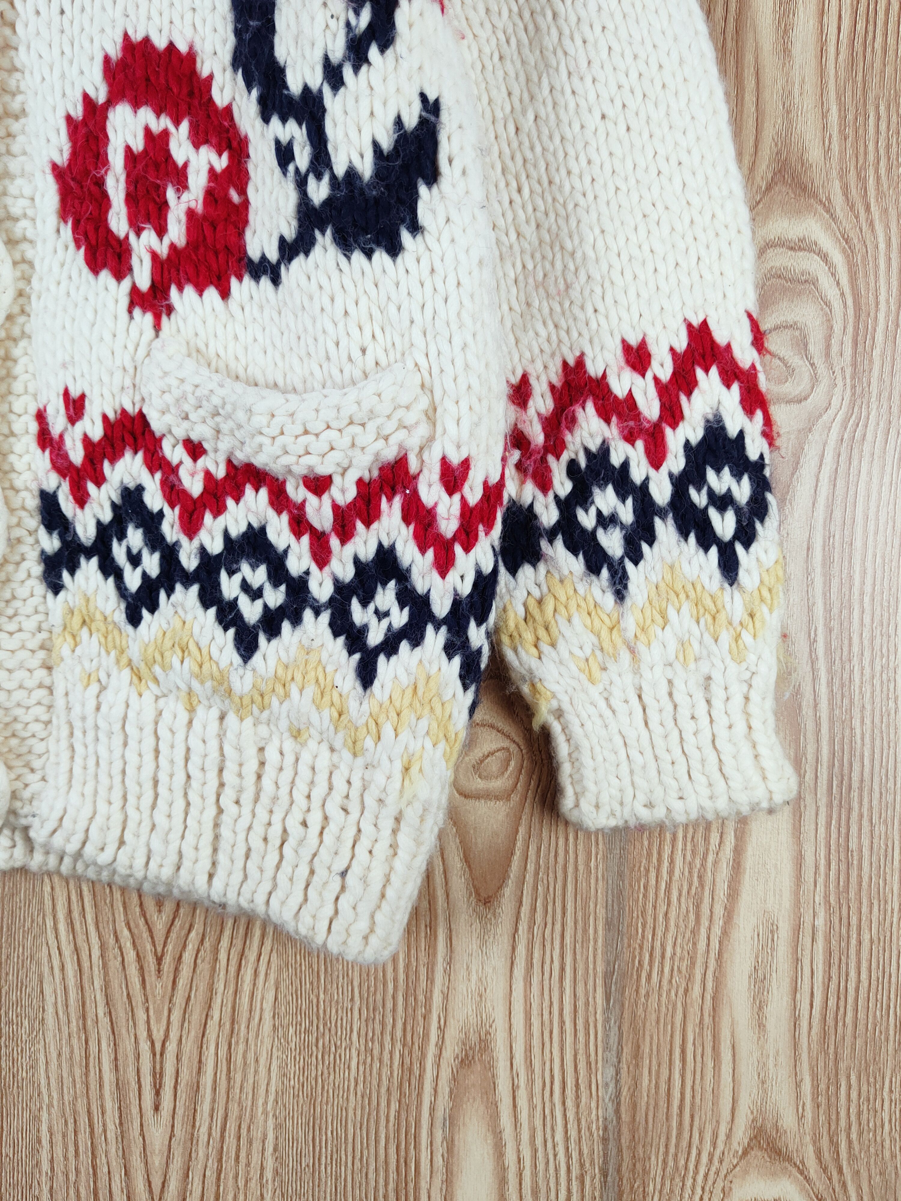 Japanese Brand Mamaikuko de Paris Cream Knitwear Cardigan #W583 Size M / US 6-8 / IT 42-44 - 7 Thumbnail