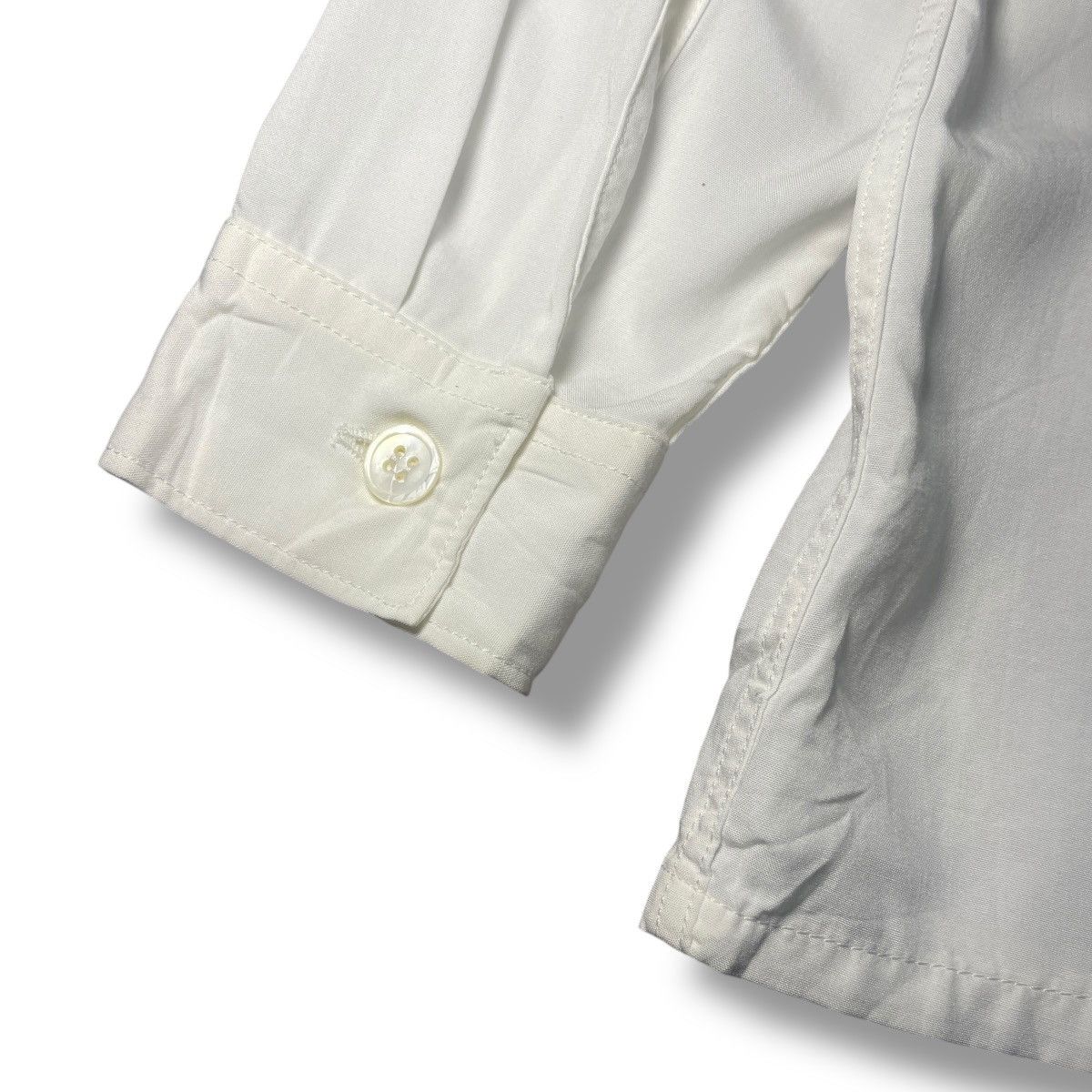 Yohji Yamamoto ARCHIVE Yohji Yamamoto 80s/90s White Viscose Button-up Shirt Size US M / EU 48-50 / 2 - 6 Thumbnail