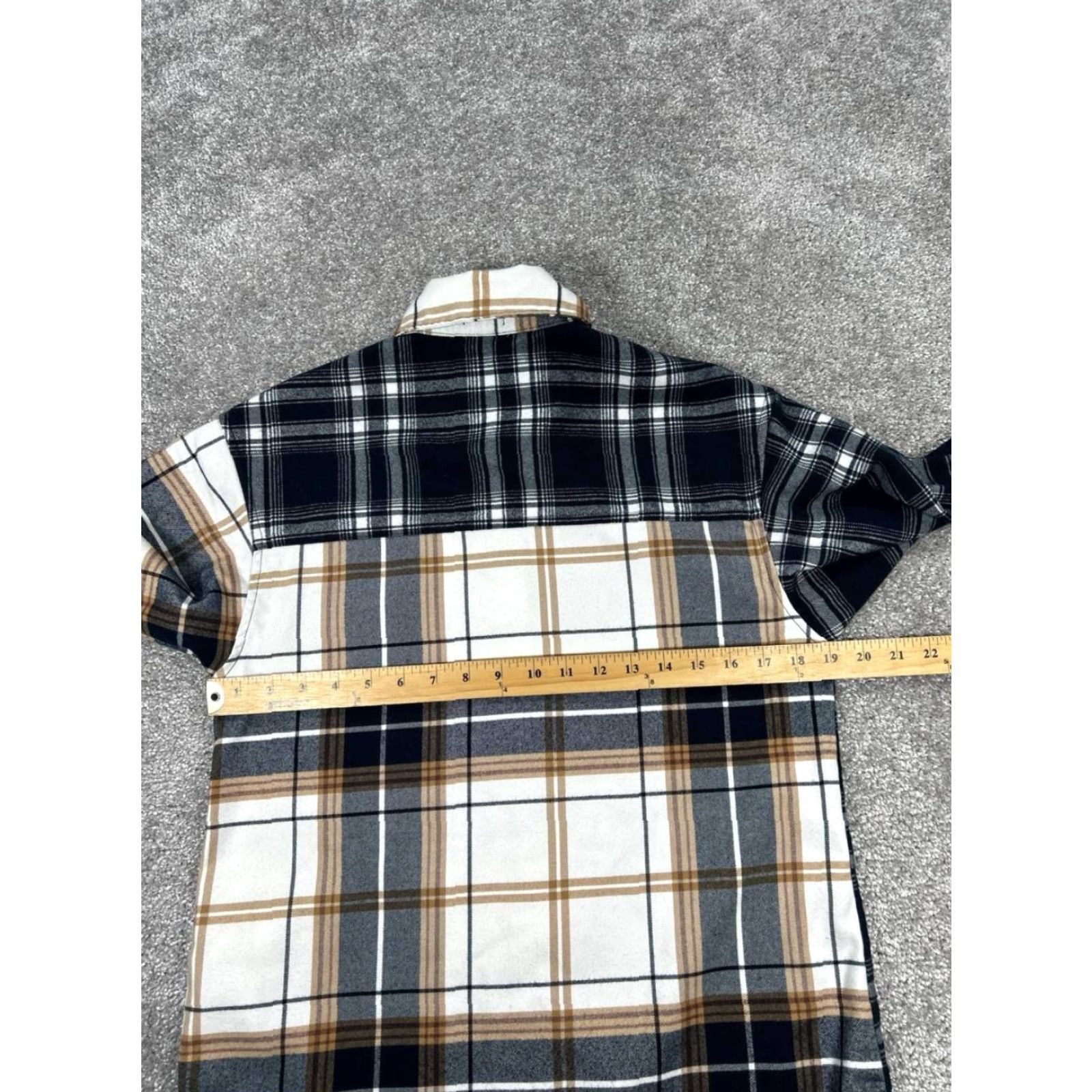 Abercrombie & Fitch Abercrombie & Fitch Shirt Womens XS Plaid Button Up Blue White Brown Multicolor Casual 90s Style Womens Size XS / US 0-2 / IT 36-38 - 5 Thumbnail