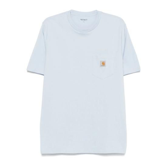 Carhartt CARHARTT Men T-Shirts I030434 2P5XX BLUE Size US S / EU 44-46 / 1 - 1 Thumbnail