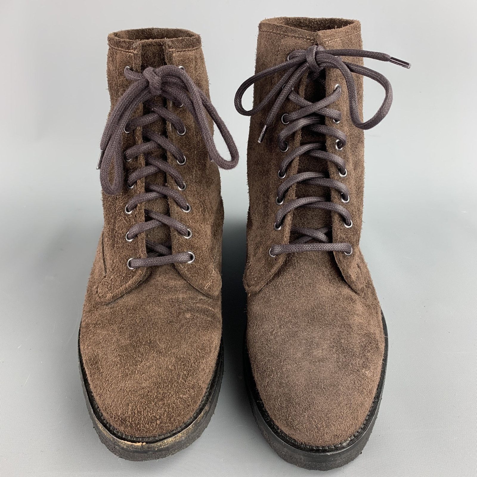 Christian Kimber CHRISTIAN KIMBER Size 7 Brown Suede Crepe Sole Boots Size US 7 / EU 40 - 4 Thumbnail
