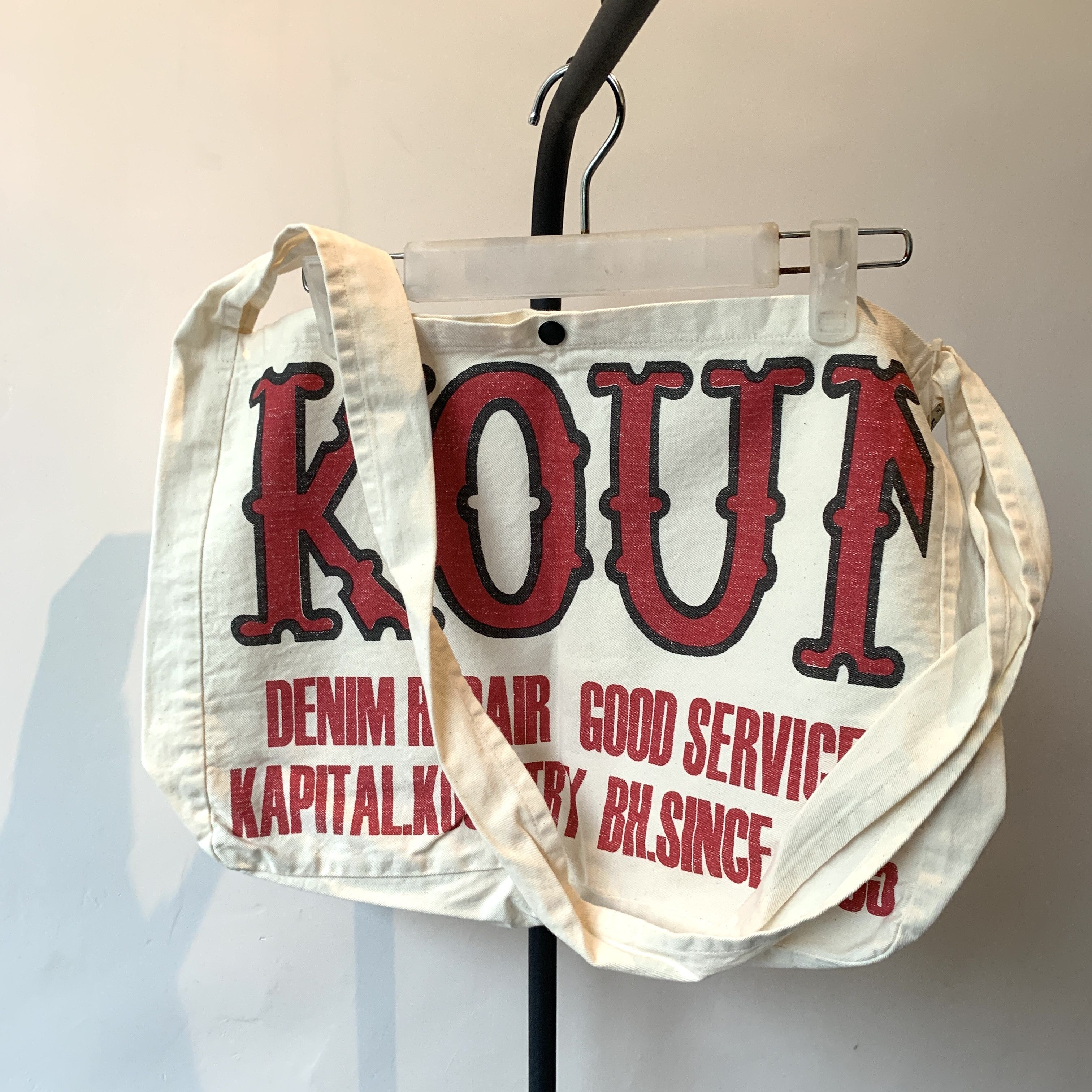Kapital Kapital Kountry Factory Cotton Twill Bookbag Size ONE SIZE - 3 Thumbnail