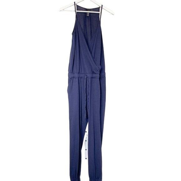 REVOLVE Bobi Navy Blue Supreme Jersey Jumpsuit Size 27" / US 4 / IT 40 - 4 Thumbnail