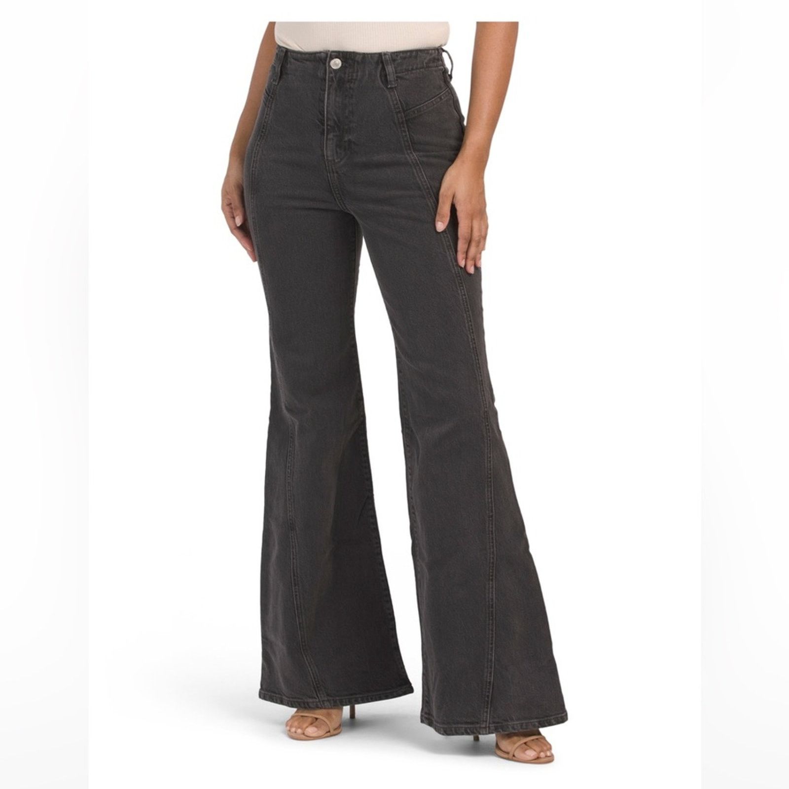 Free People 🎉LAST‎ PIECE🎉 FREE PEOPLE Florence Flare Jeans Size 31" - 5 Thumbnail