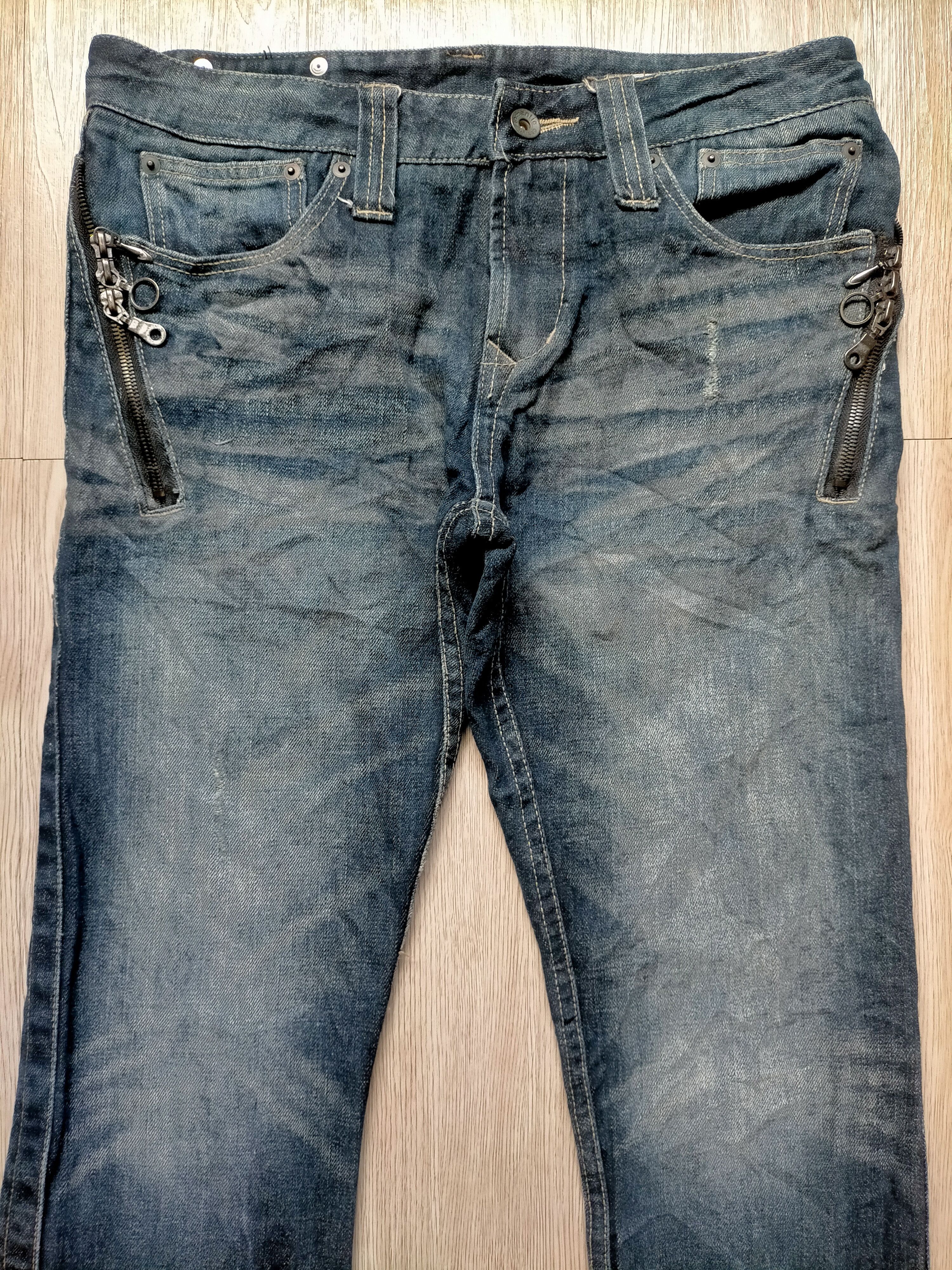 semanticdesign Semantic Design Flare Japanese Multipocket Denim Size US 32 / EU 48 - 3 Thumbnail