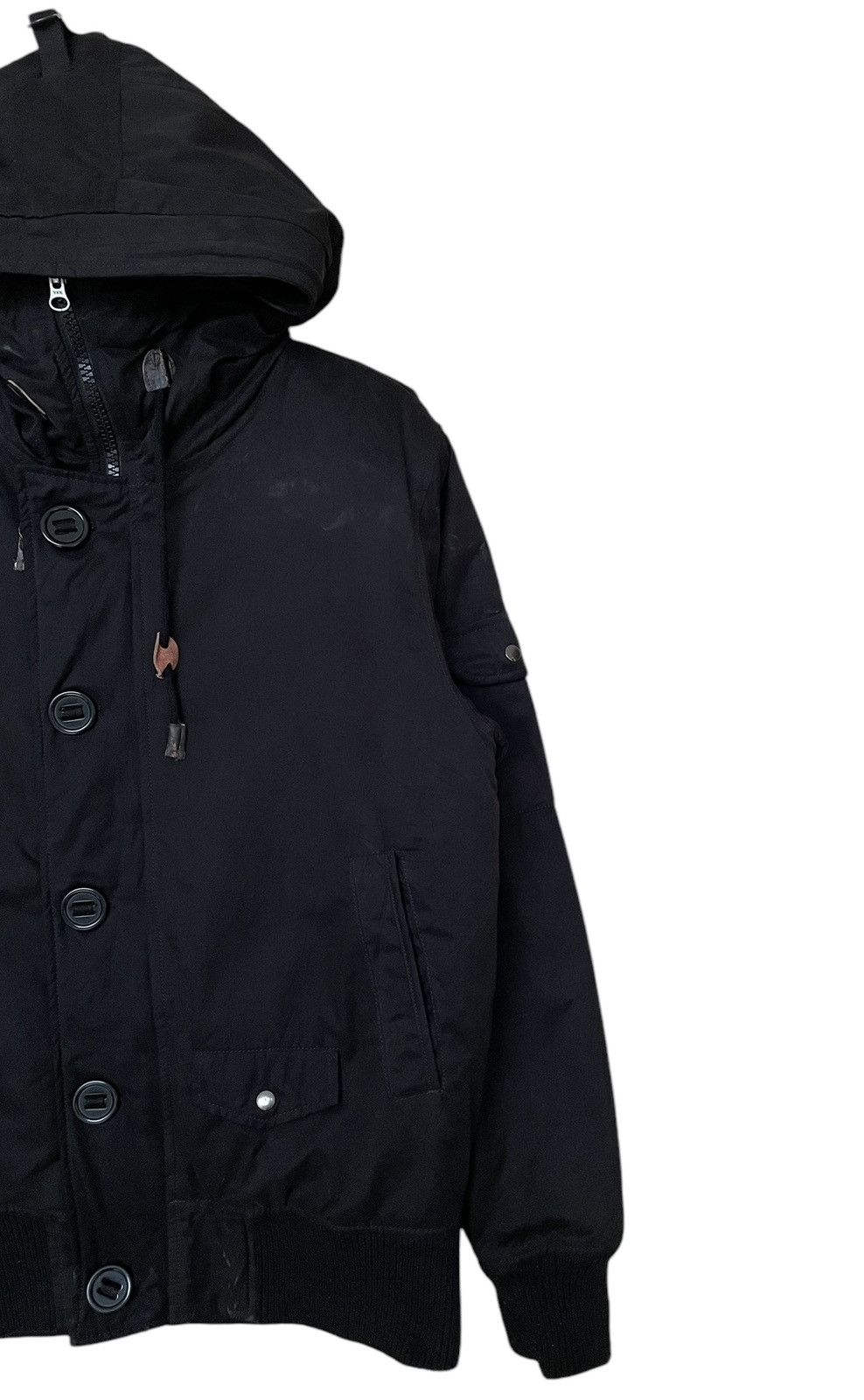 Beams Plus × Japanese Brand Vintage Brand Beams Heart Hoodie Bomber Jacket 1990s Size US L / EU 52-54 / 3 - 4 Thumbnail