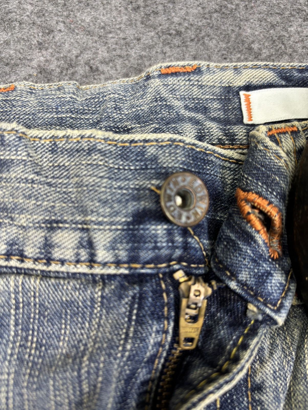 Edwin EDWIN XVS Japan Light Wash Distressed Flare Denim F944 Size US 30 / EU 46 - 8 Thumbnail