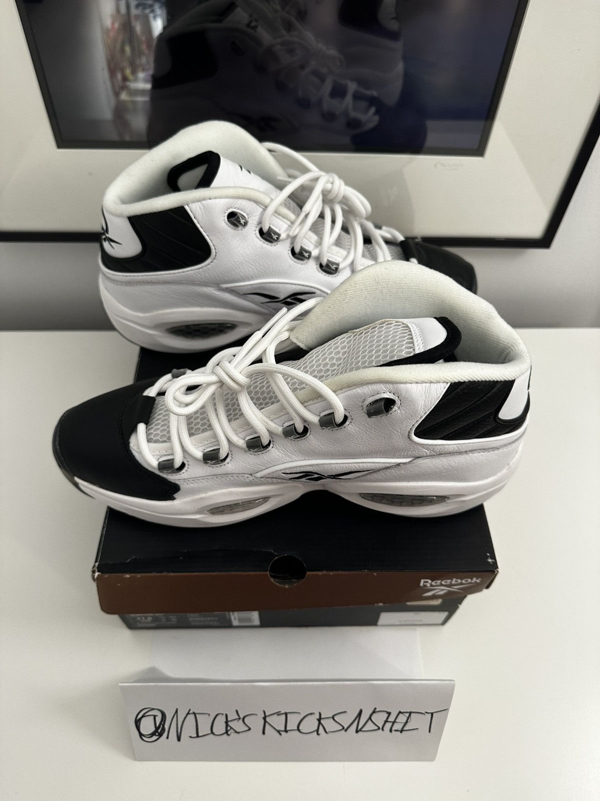 Reebok Reebok Question Mid Why Not Us Size US 11.5 / EU 44-45 - 5 Thumbnail