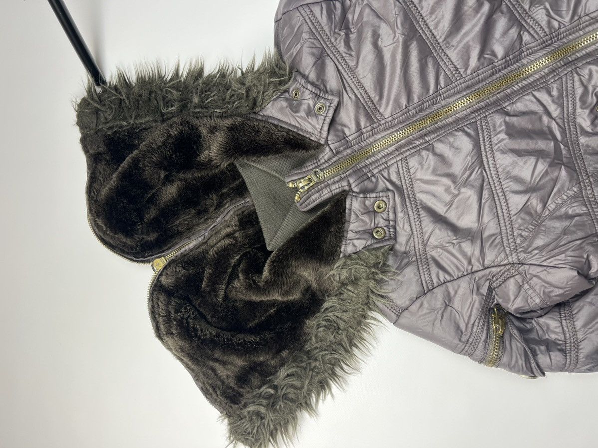 If Six Was Nine Vintage LGB If Six Was Nine Style Faux Fur Zip Bomber Size M / US 6-8 / IT 42-44 - 7 Thumbnail