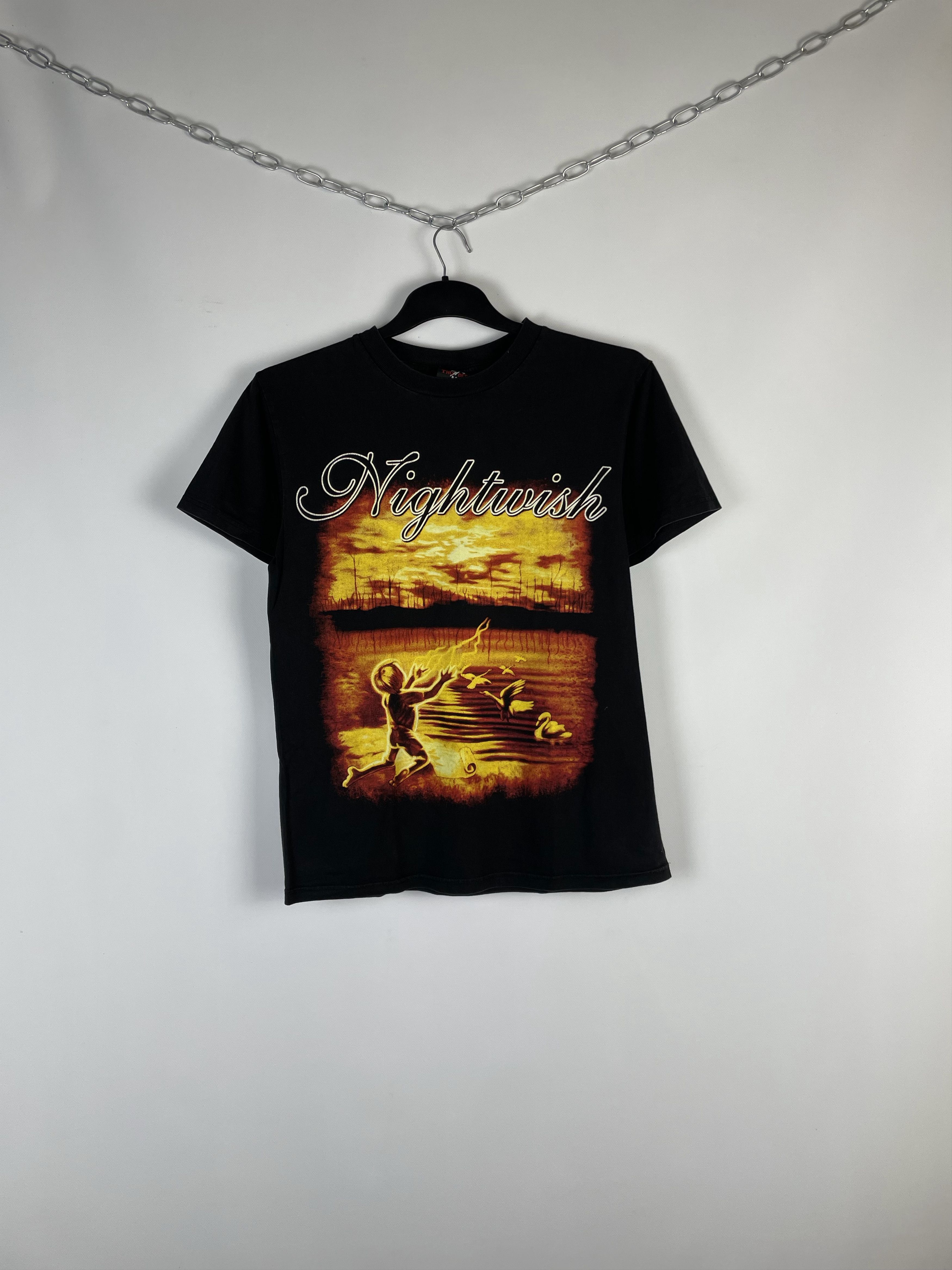 Band Tees × Vintage Vintage Nightwish Rock Band T-shirt tour 90s Size US M / EU 48-50 / 2 - 1 Thumbnail