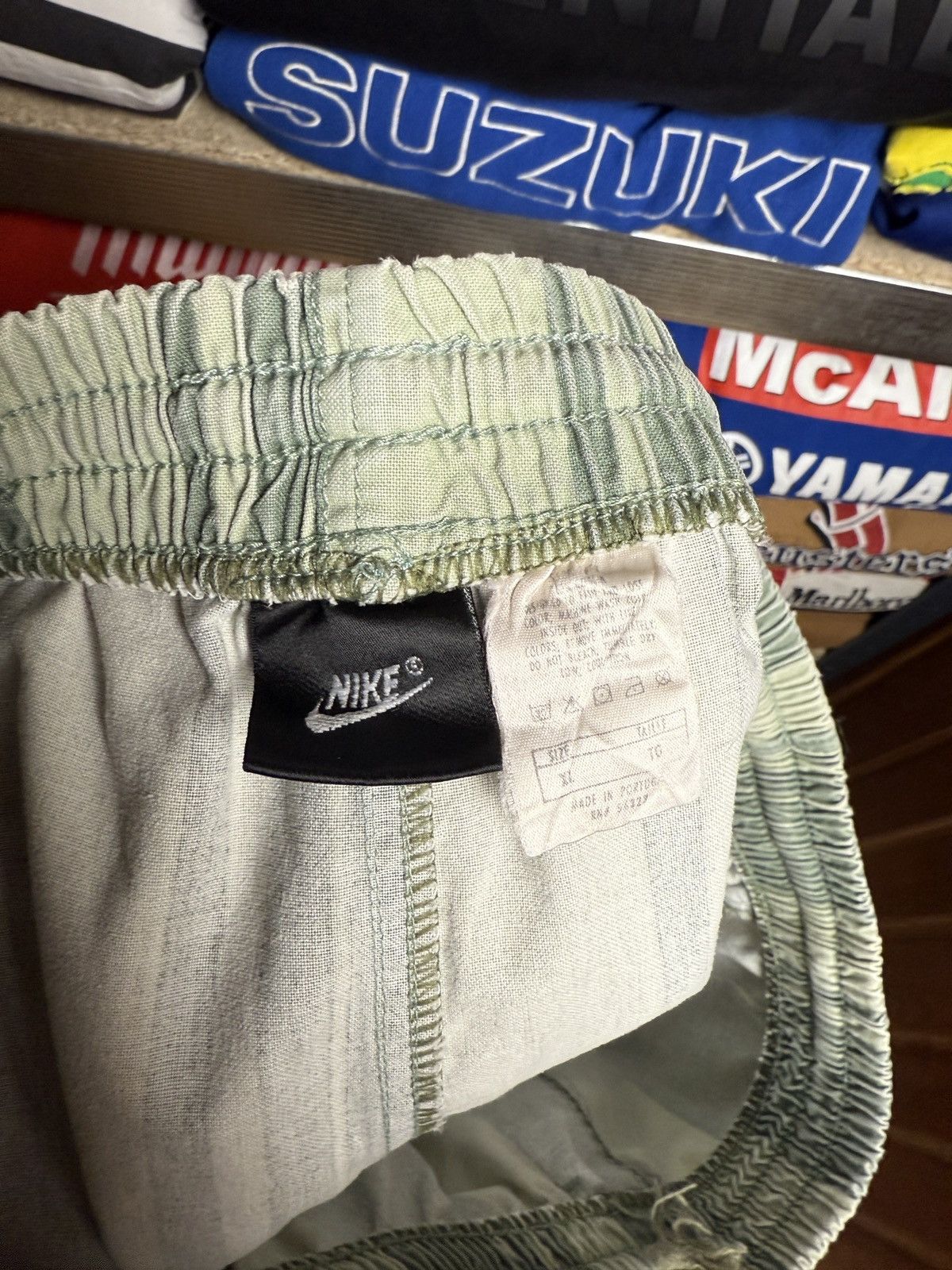 Nike × Vintage 90s Vintage Nike Dunk Yard Daze Shorts Size US 32 / EU 48 - 6 Thumbnail
