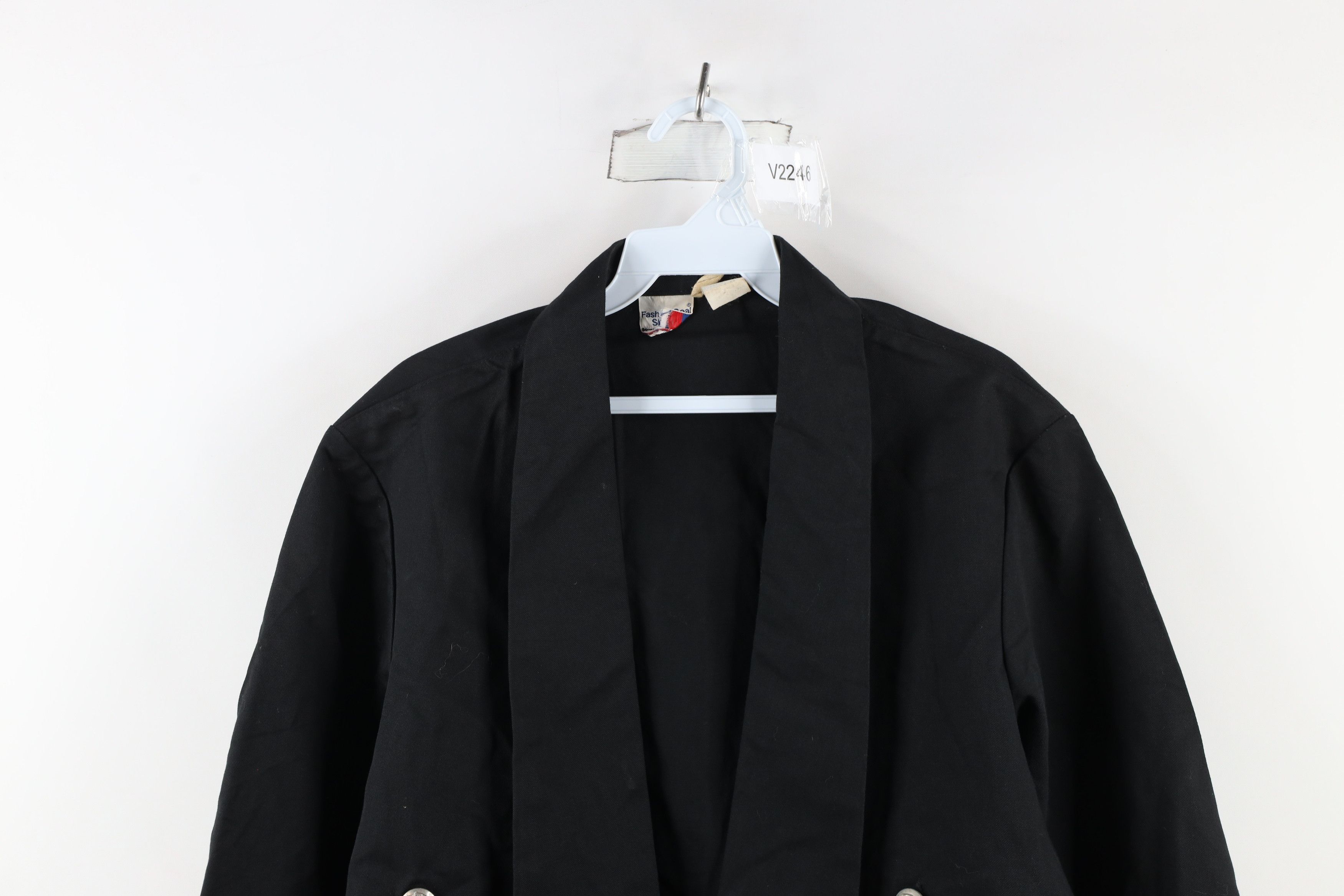 Vintage Vintage 70s Rockabilly Military Style Blazer Jacket USA Size S / US 4 / IT 40 - 2 Thumbnail