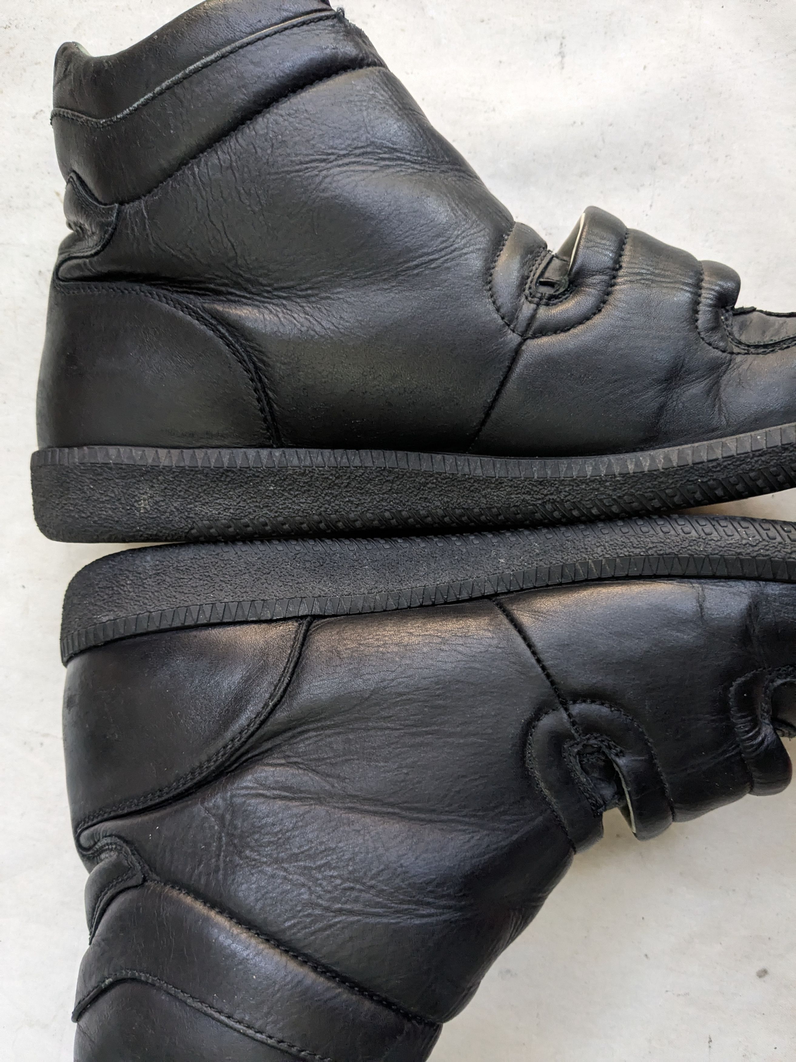 Maison Margiela Maison Margiela Clinic High Top Sneakers Black 841 Size US 8 / EU 41 - 11 Thumbnail
