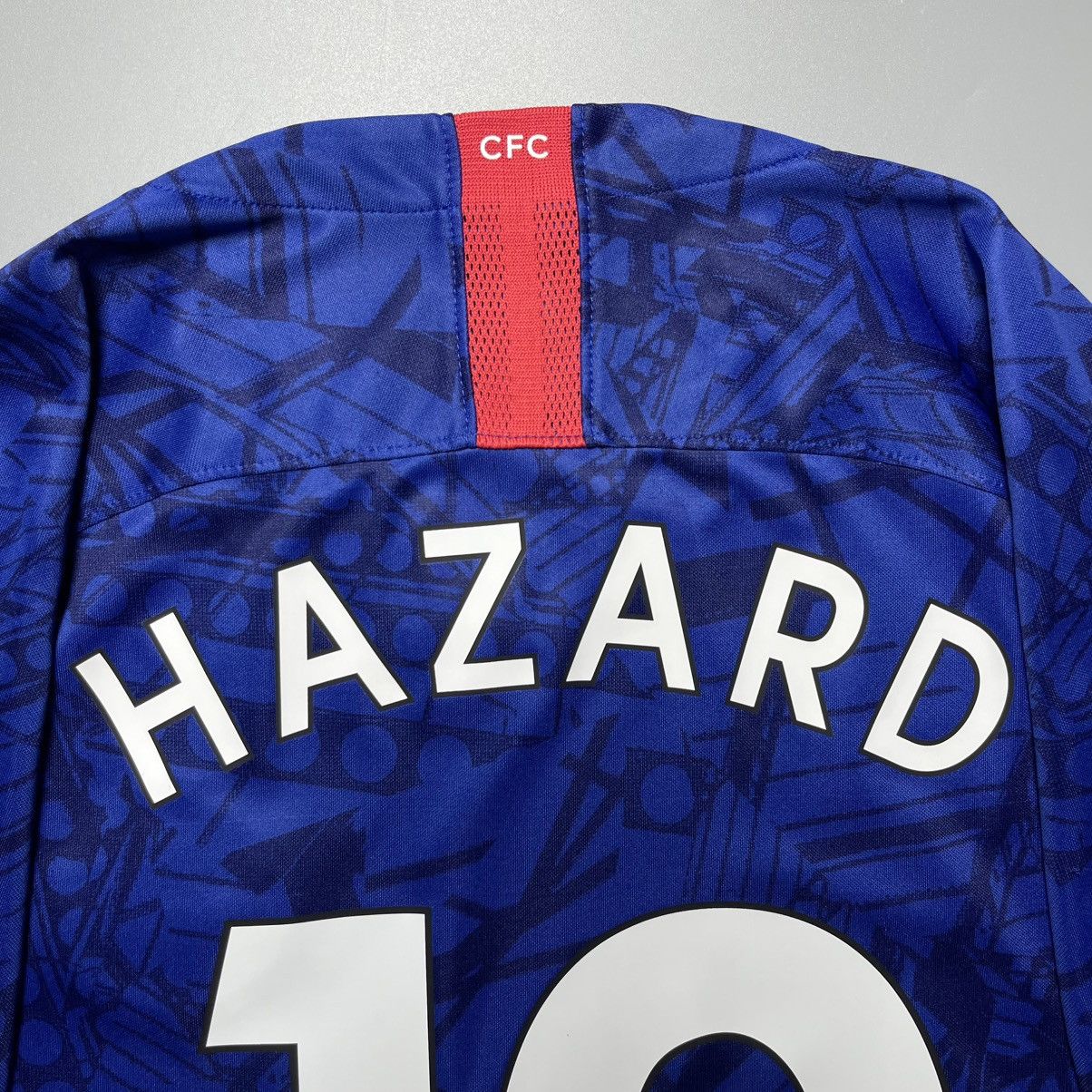 Nike CHELSEA NIKE 2019/2020 FOOTBALL HOME JERSEY #10 HAZARD Size US M / EU 48-50 / 2 - 8 Thumbnail