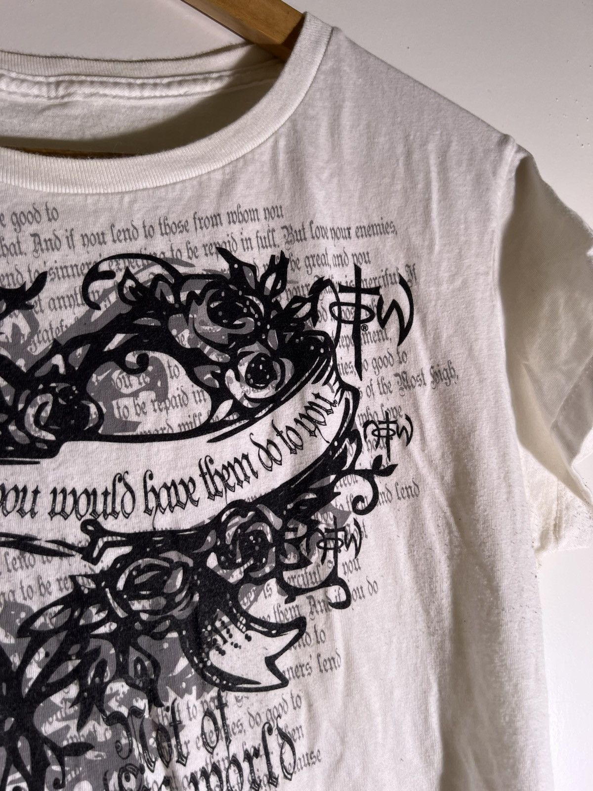 Vintage 2000’s Y2K VTG Vintage NOW Jesus Christ Gothic Goth Shirt Size L / US 10 / IT 46 - 10 Thumbnail