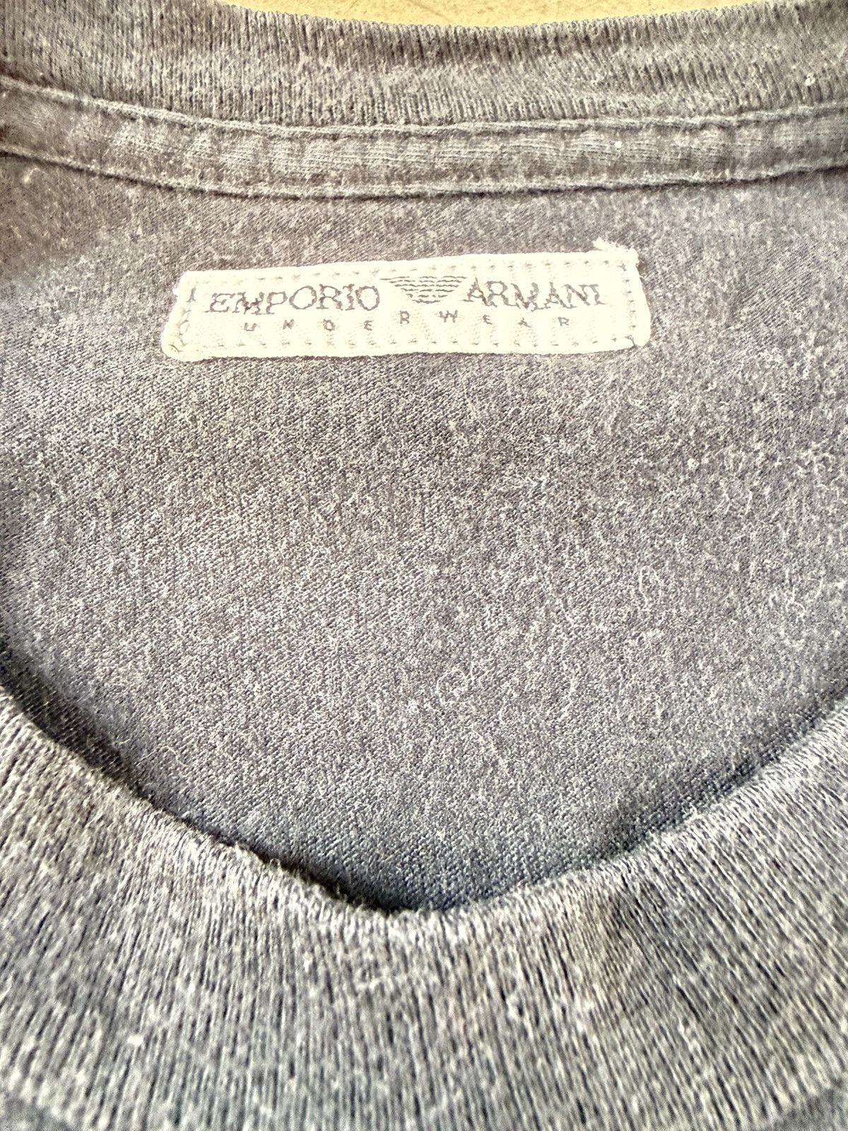Emporio Armani Vtg 90s Emprio Armani tee Size US S / EU 44-46 / 1 - 3 Thumbnail