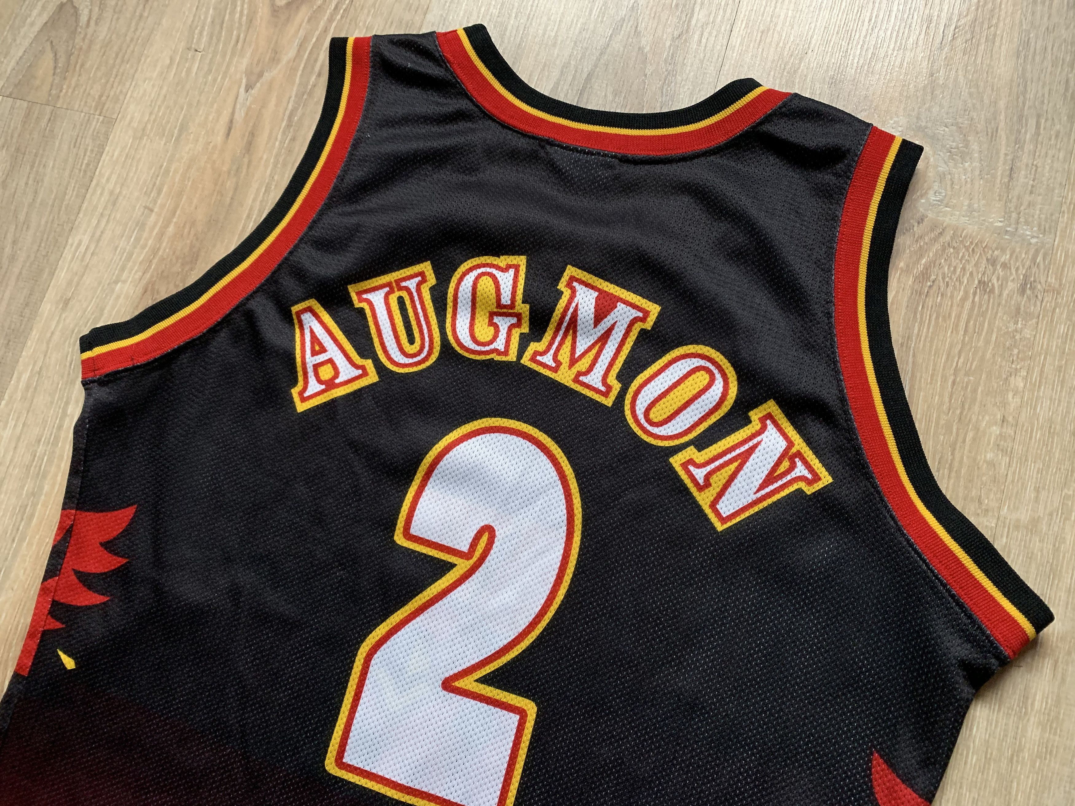 Champion × NBA × Vintage Vintage Champion Atlanta Hawks Stacey Augmon 1995 Jersey Size US S / EU 44-46 / 1 - 6 Thumbnail
