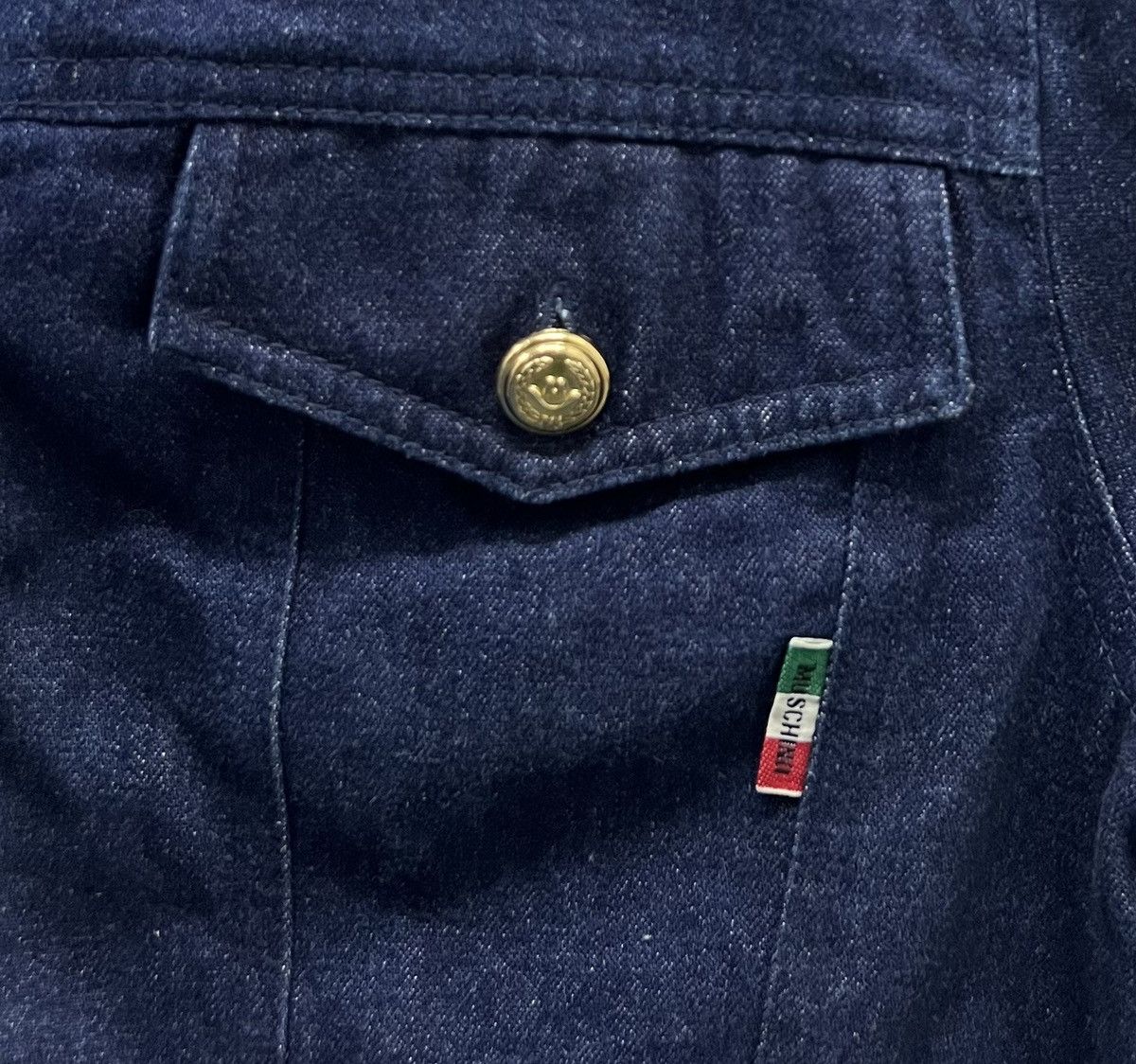 Moschino × Vintage VINTAGE MOSCHINO MILANO DENIM JACKET Size M / US 6-8 / IT 42-44 - 5 Thumbnail
