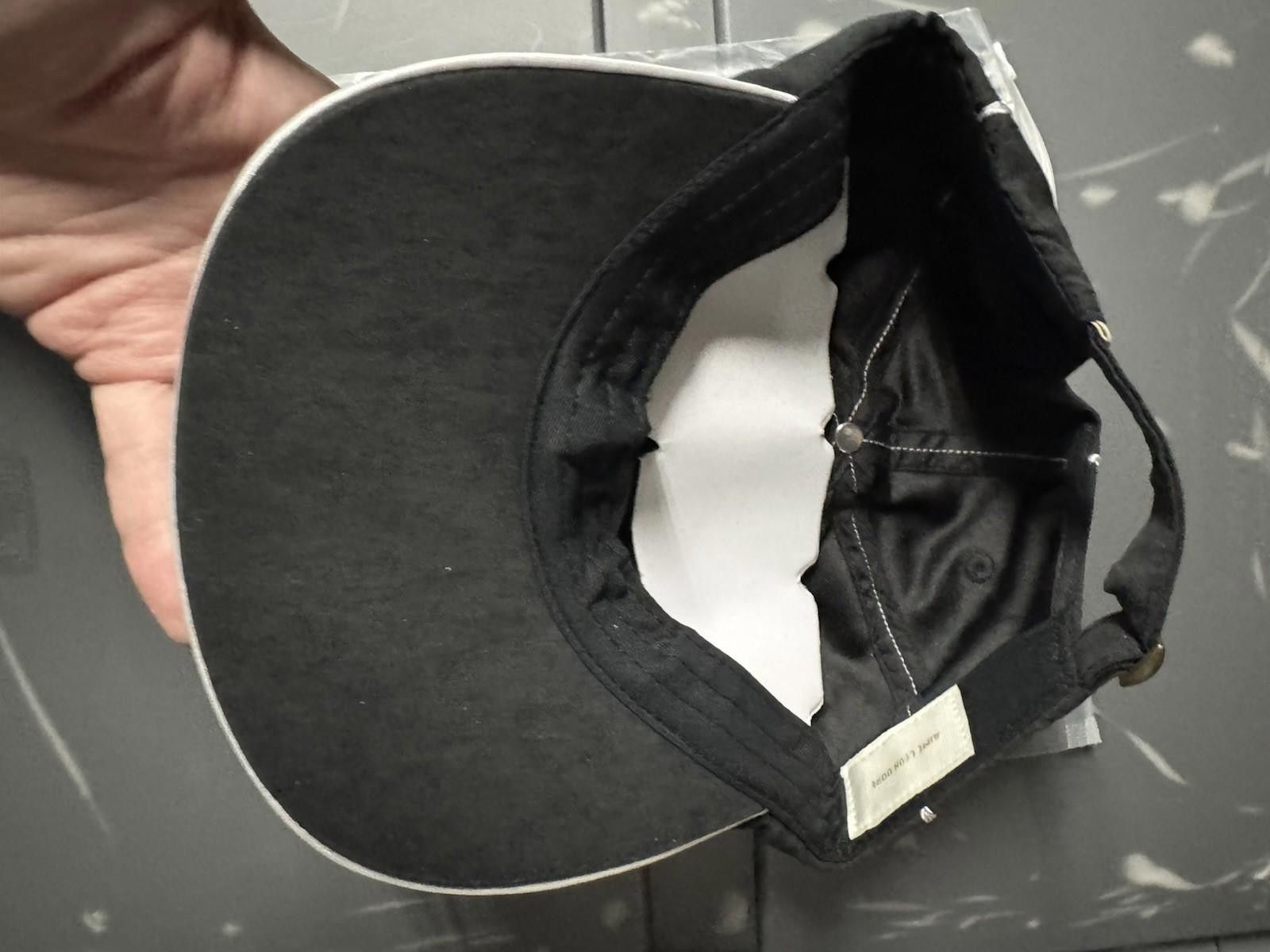 The Unbranded Brand Aime Leon Dore Chain Stitch Western Hat Black Size ONE SIZE - 3 Thumbnail