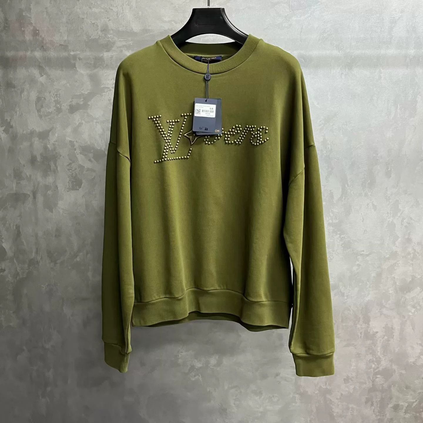 Louis Vuitton Louis Vuitton Retro Green Hoodie l Men Size US L / EU 52-54 / 3 - 1 Thumbnail