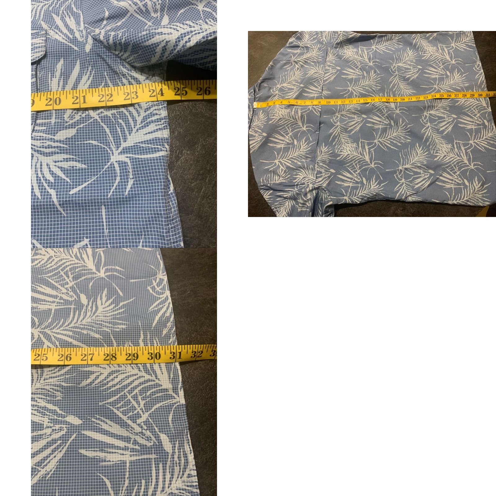 Chaps Ralph Lauren Chaps Mens Short Sleeve Hawaiian Shirt Blue Floral Large L Button-Up Size US L / EU 52-54 / 3 - 8 Thumbnail