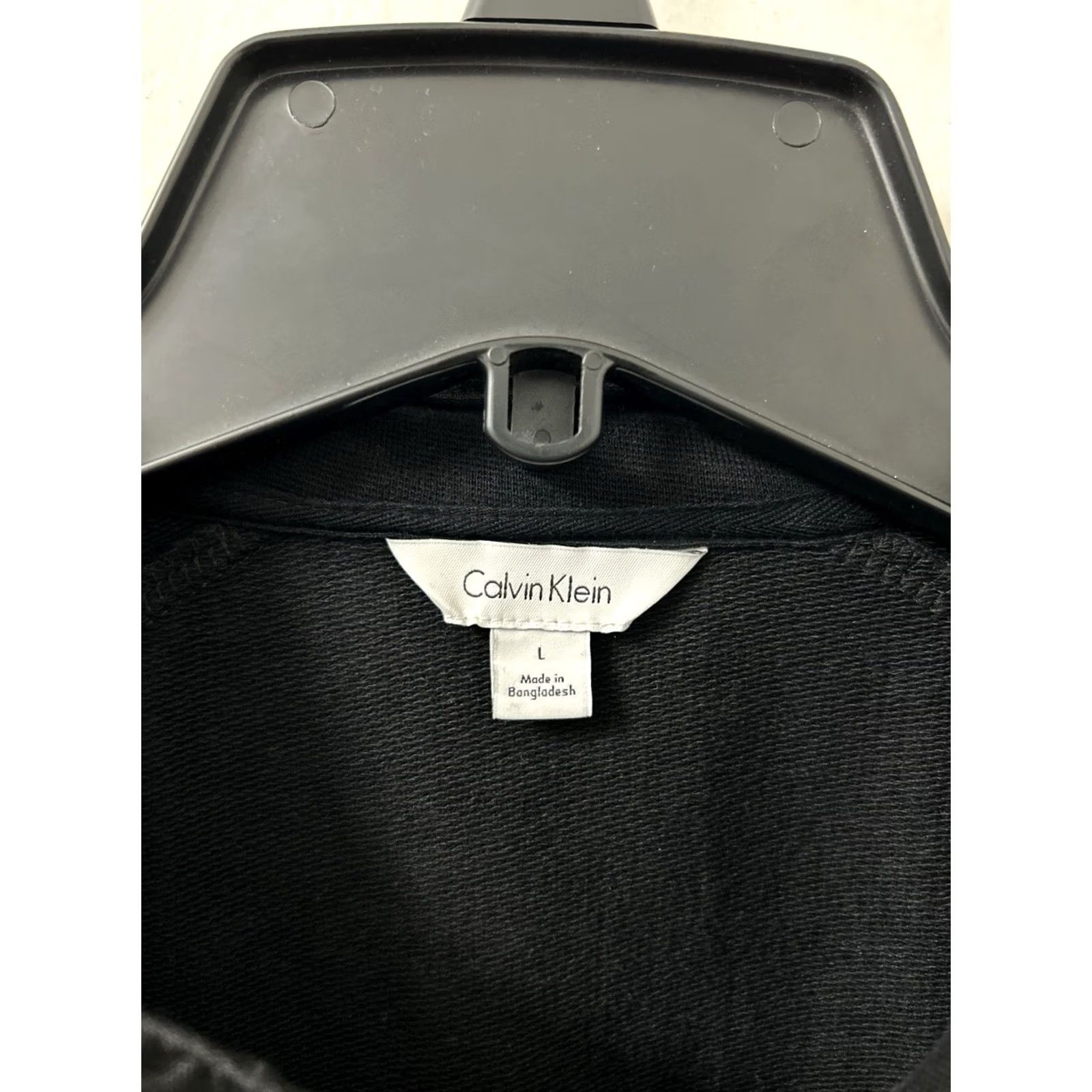 Calvin Klein Calvin Klein Jacket Mens Size L Black Full Zip Bomber Pockets Long Sleeve Size US L / EU 52-54 / 3 - 5 Thumbnail