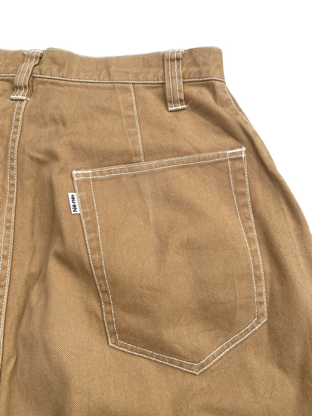Issey Miyake × Japanese Brand × Ne-Net Ne-net Issey Miyake Baggy Denim Size US 27 - 9 Thumbnail