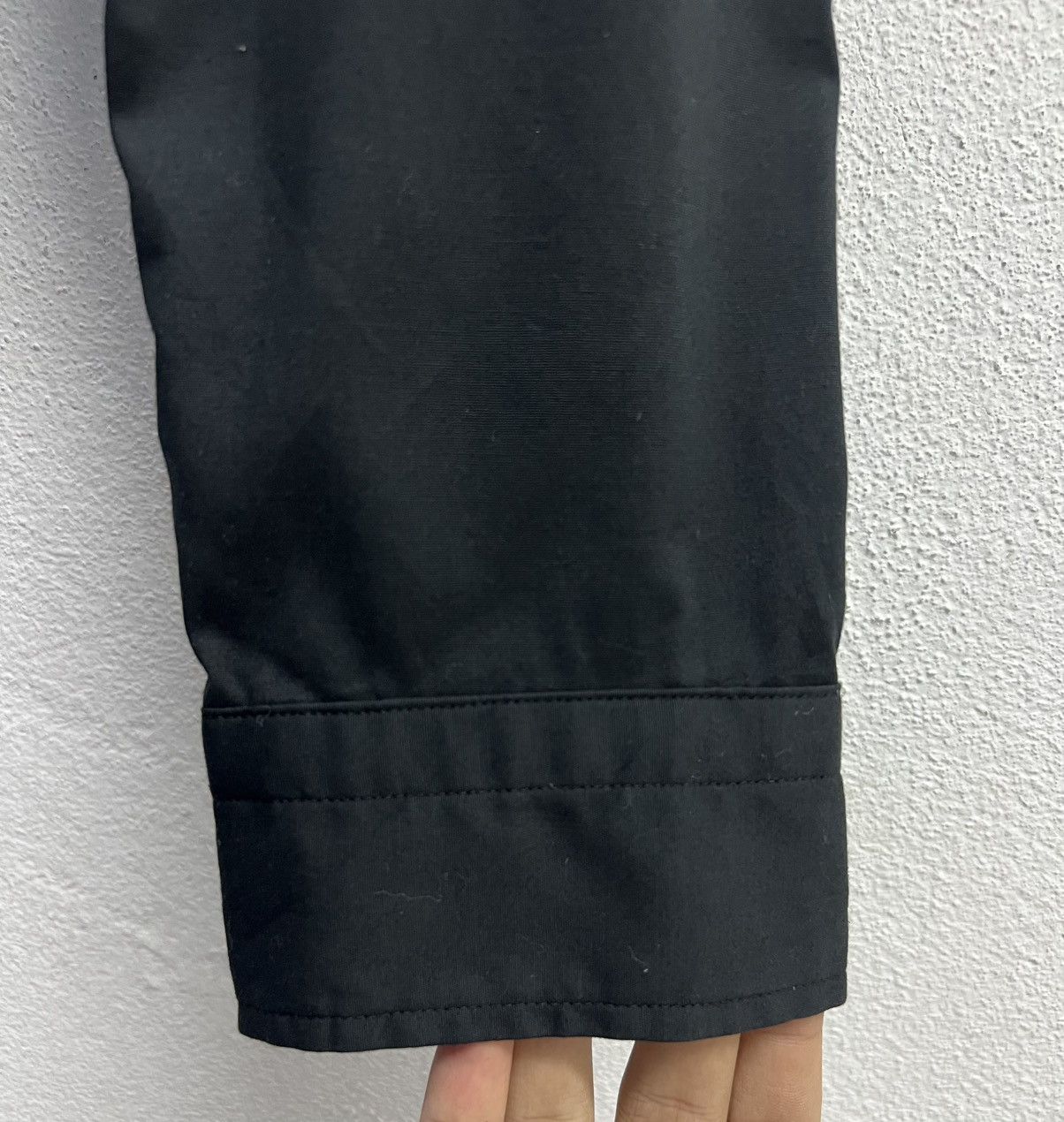 Issey Miyake × Vintage Issey Miyake Black Ruffle Blouse – Size 2 – Made in Japan Size M / US 6-8 / IT 42-44 - 5 Thumbnail