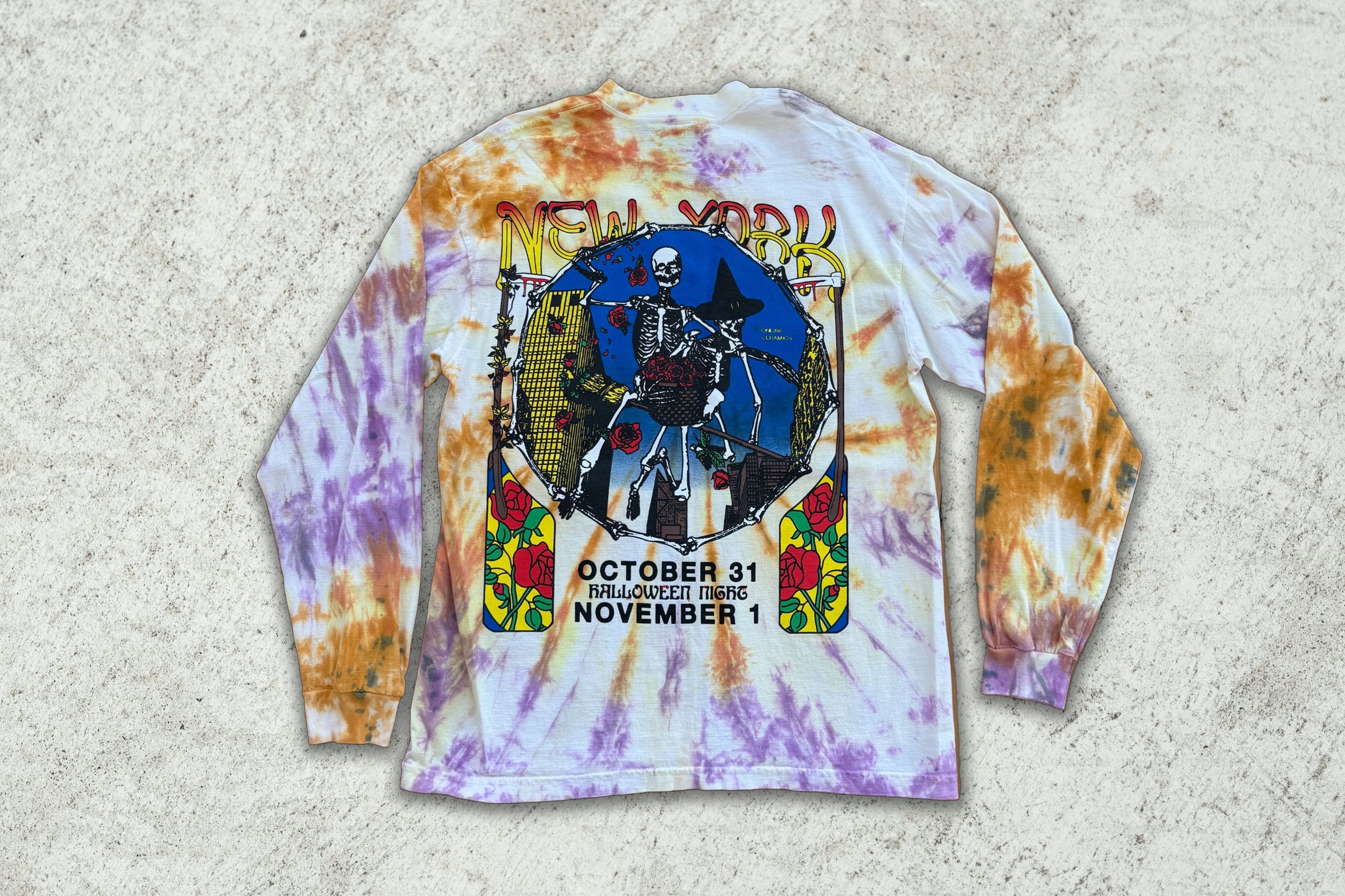 Online Ceramics Online Ceramics Grateful Dead MSG Halloween 2019 Size US L / EU 52-54 / 3 - 2 Thumbnail