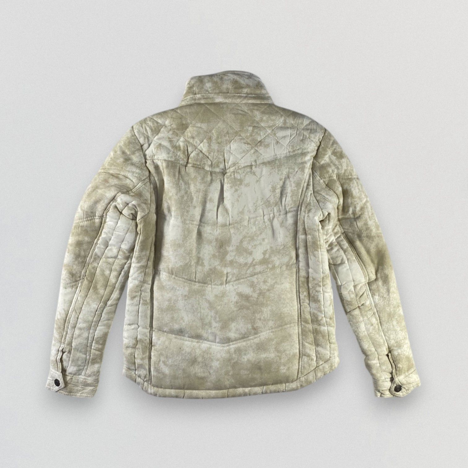 In The Attic × Japanese Brand In The Attic Tie Jacket Dye Dirt Mud Jacket Padded Jacket Size US M / EU 48-50 / 2 - 3 Thumbnail