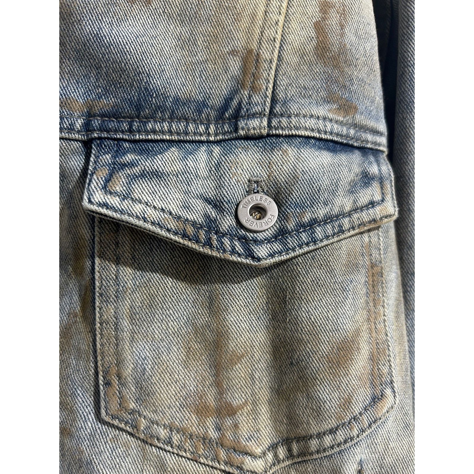 Other TMLSSFRVR DIRTY BOOTY DENIM JACKET SIZE XL PREOWNED Size US XL / EU 56 / 4 - 4 Thumbnail
