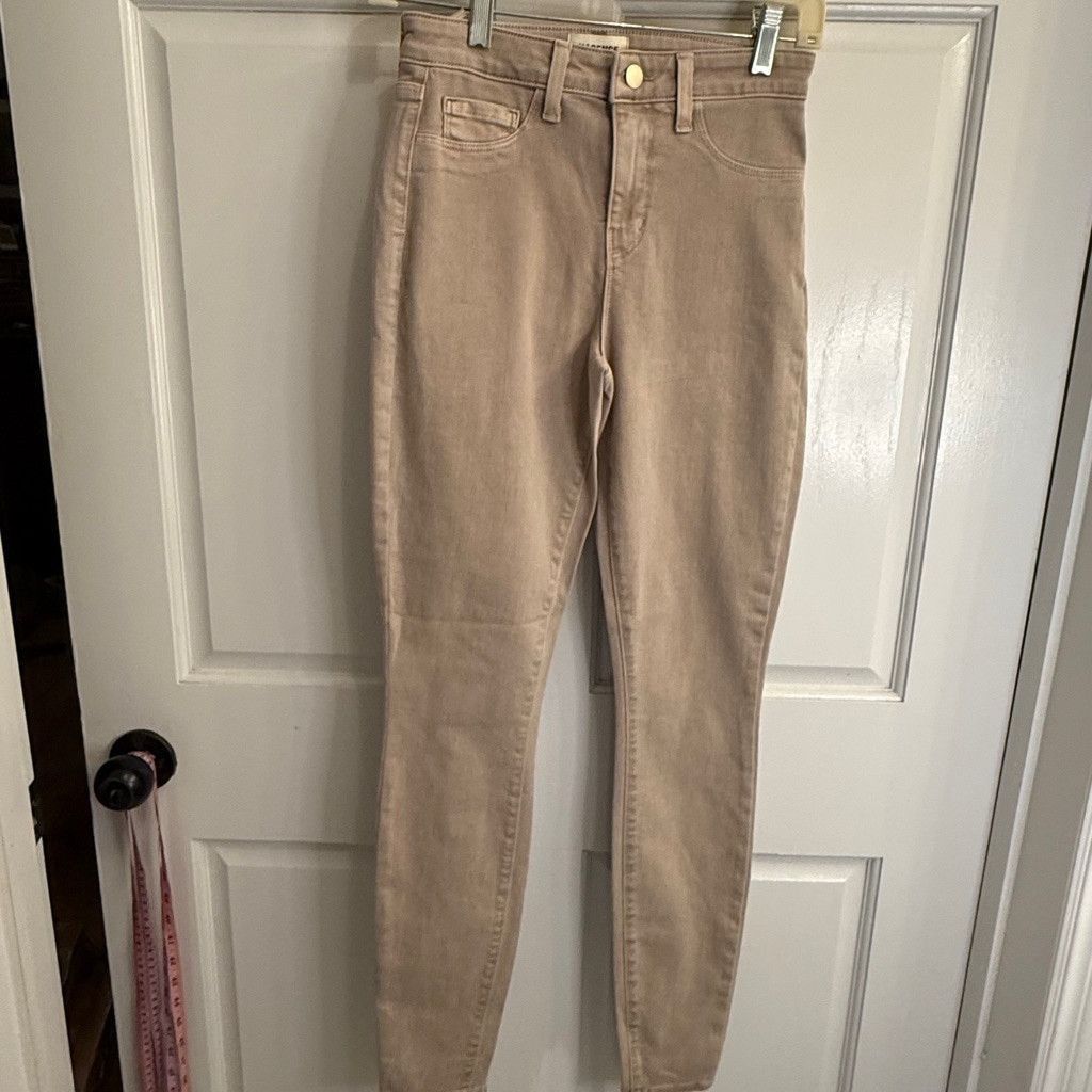 L'AGENCE Women's L'AGENCE Jeans, Size 25, Biscuit Size 25" / US 0 / IT 36 - 1 Thumbnail