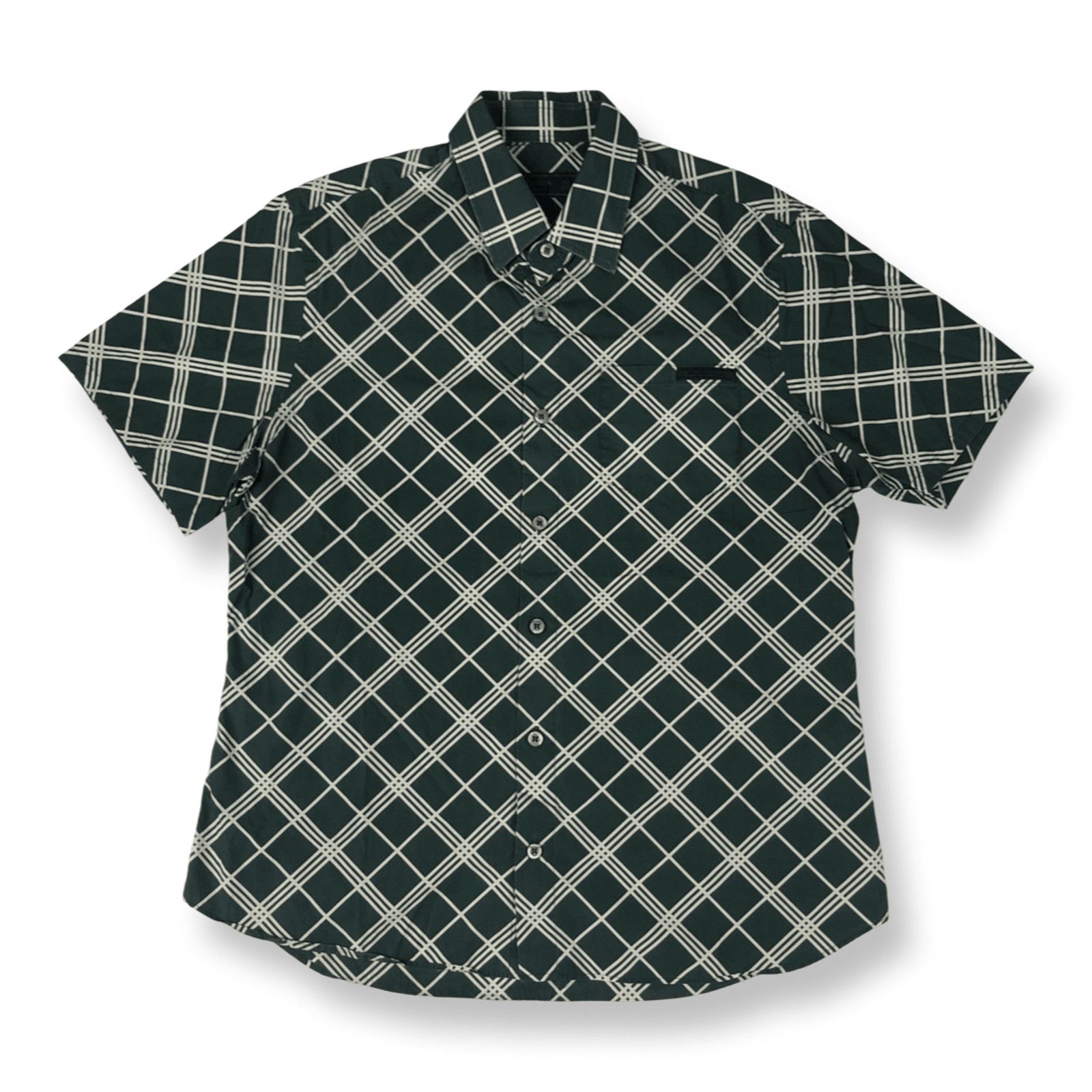 Prada Prada Shirt 2017 Striped Green Summer Size US M / EU 48-50 / 2 - 1 Thumbnail