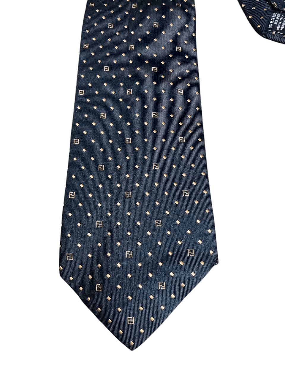 Fendi Fendi Monogram Silk Neckties Size ONE SIZE - 9 Thumbnail