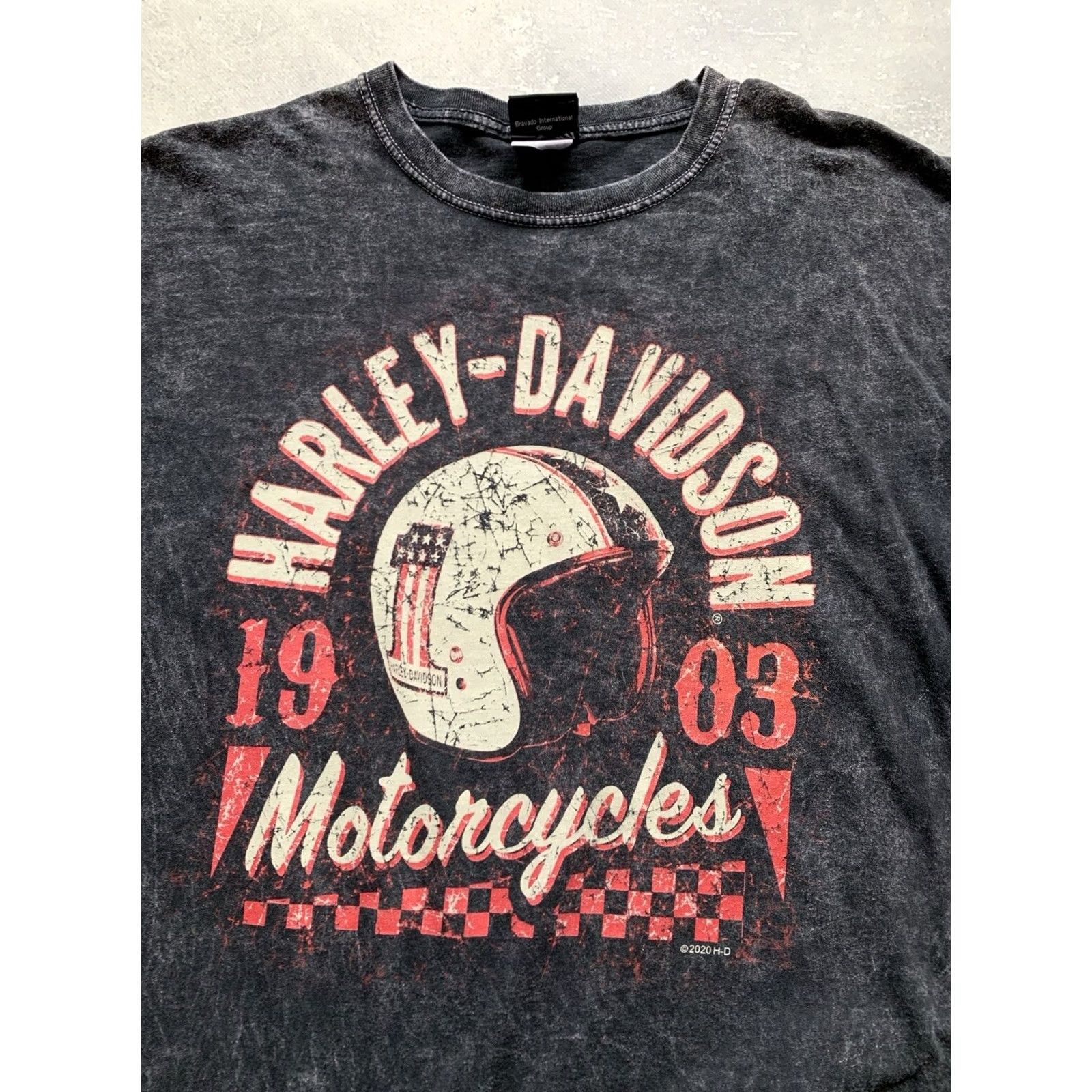 Harley Davidson Harley-Davidson Shirt Mens L Black T-Shirt Size US L / EU 52-54 / 3 - 3 Thumbnail