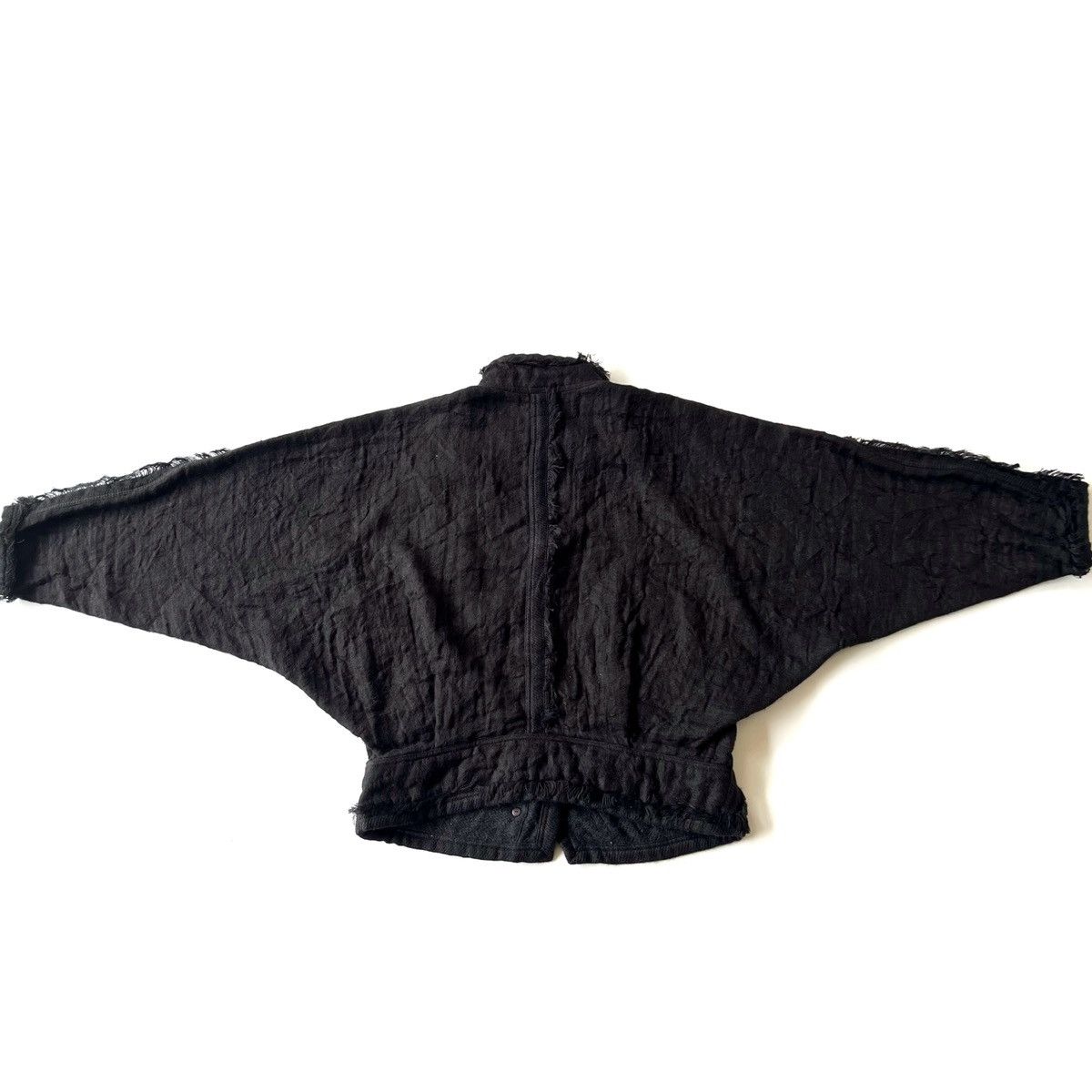 Issey Miyake GRAIL 80's Issey Miyake Oversized Hemp Cocoon Coat Kimono Size US M / EU 48-50 / 2 - 11 Thumbnail