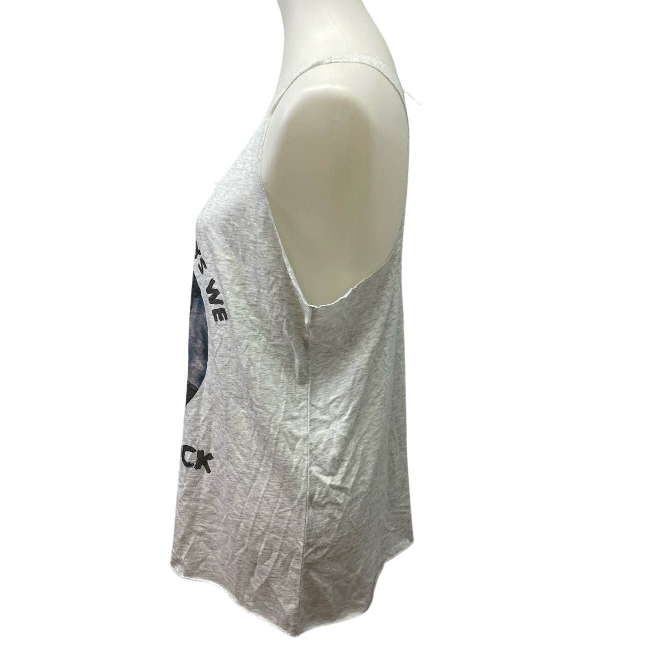 Next Level Apparel Womens XL Addams Family PolyBlend Racerback Tank Top Size XL / US 12-14 / IT 48-50 - 4 Thumbnail