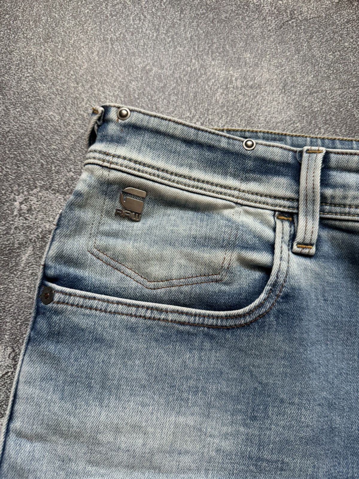 G-Star × Vintage G star raw 36/34 G-bleid slim denim pant trouser Jean chino Size US 36 / EU 52 - 10 Thumbnail