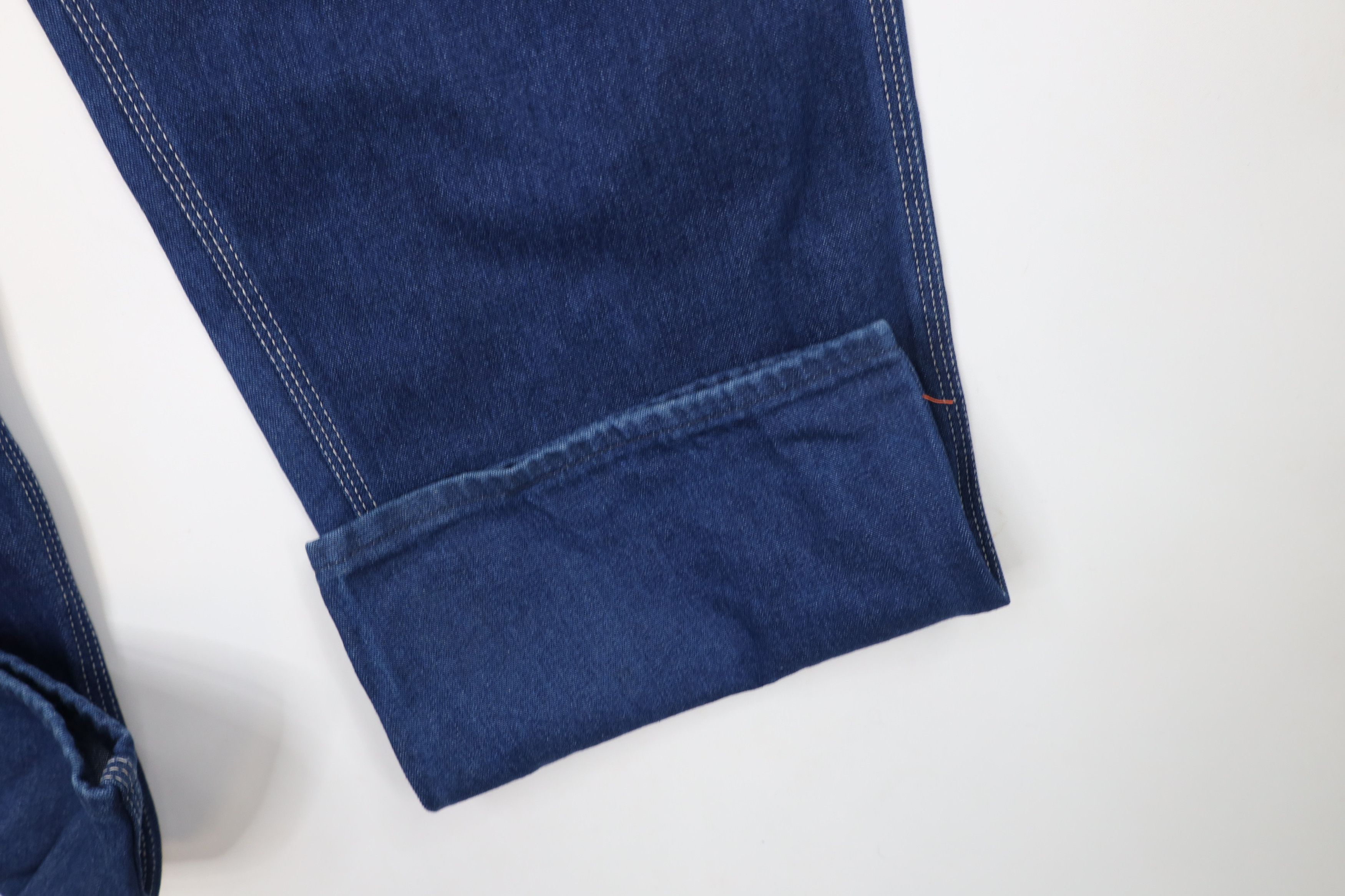 Vintage Vintage 70s 80s Streetwear Wide Leg Dungaree Denim Jeans USA Size US 36 / EU 52 - 5 Thumbnail